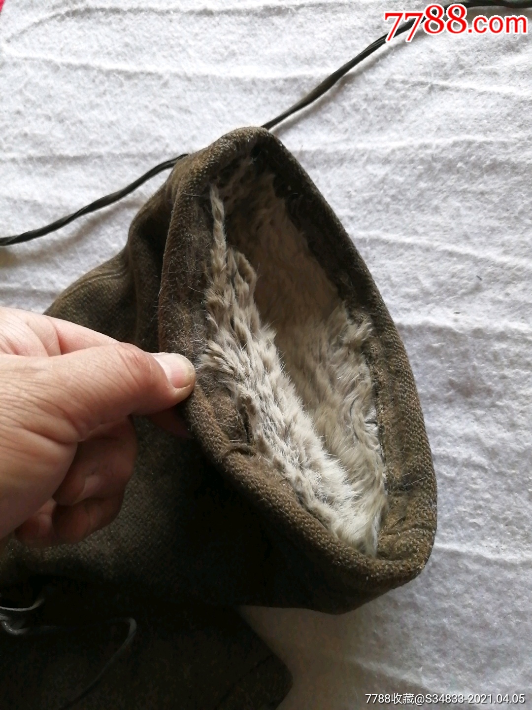 侵华二战日军冬季手套