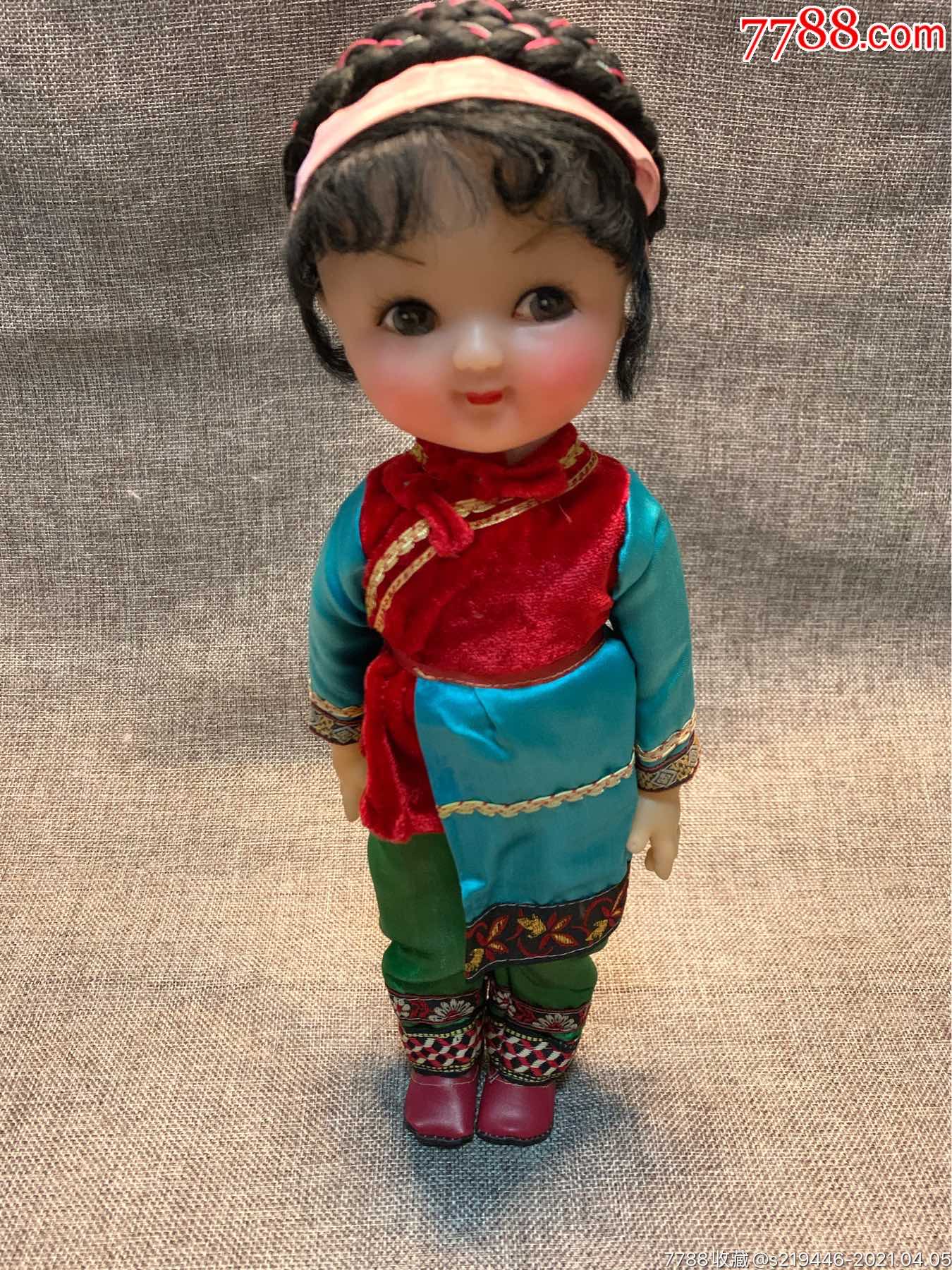 中国老民族娃娃洋娃娃