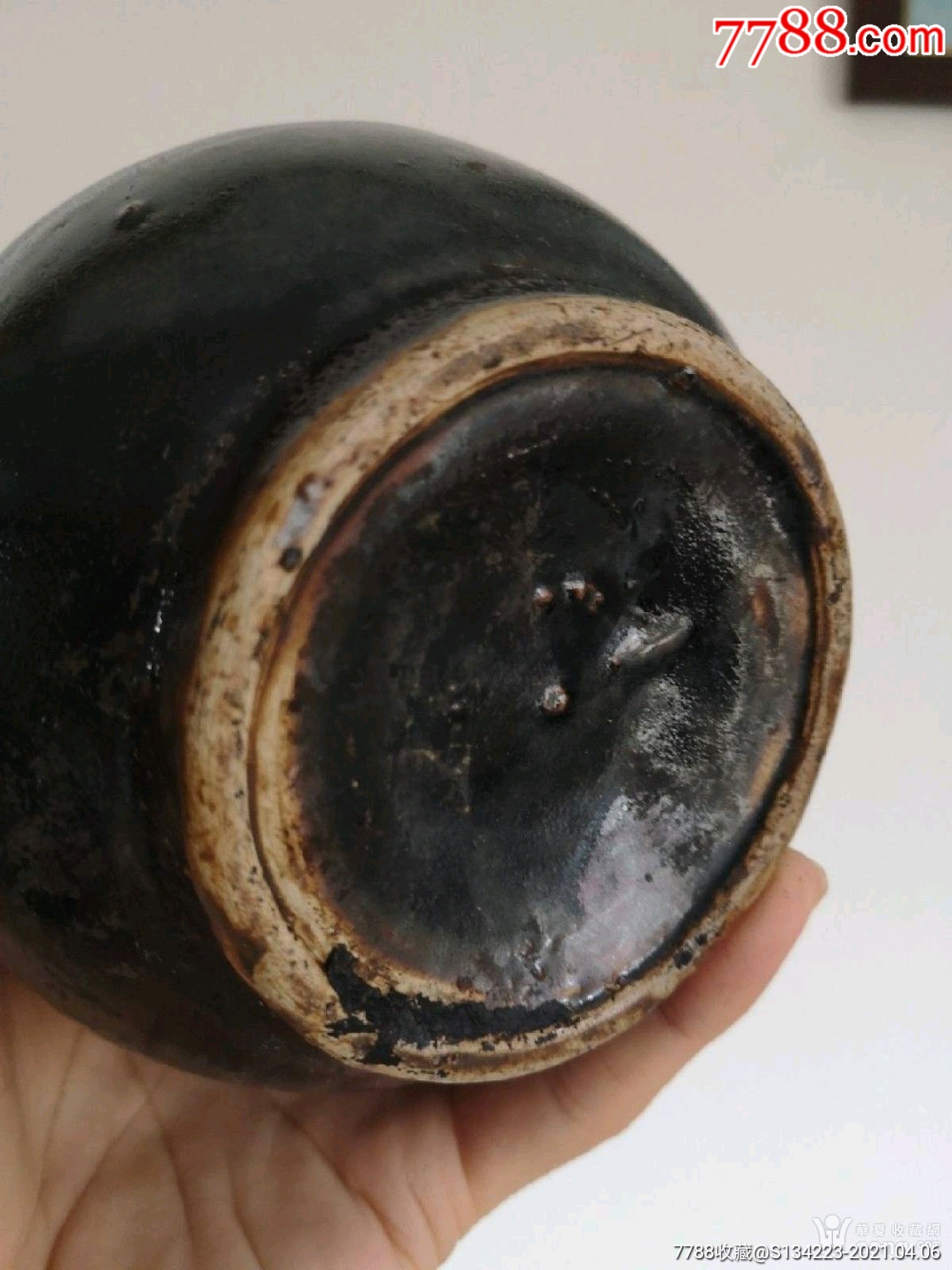 时期黑釉玉壶春瓶-价格:400元-se79368378-黑瓷/天目瓷-零售-7788瓷器