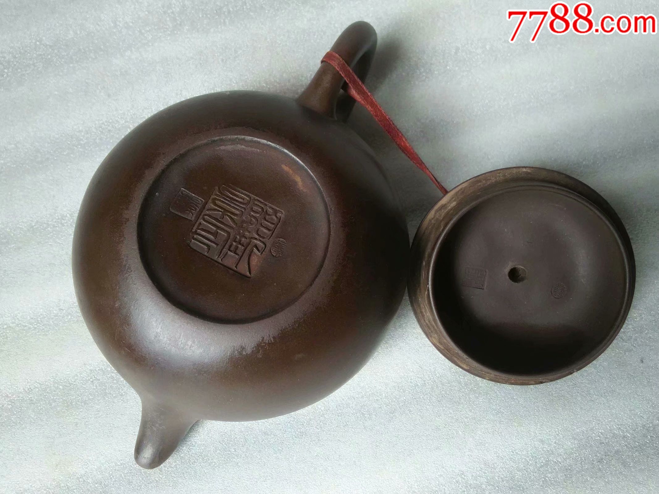 顾景舟如意盖紫砂壶