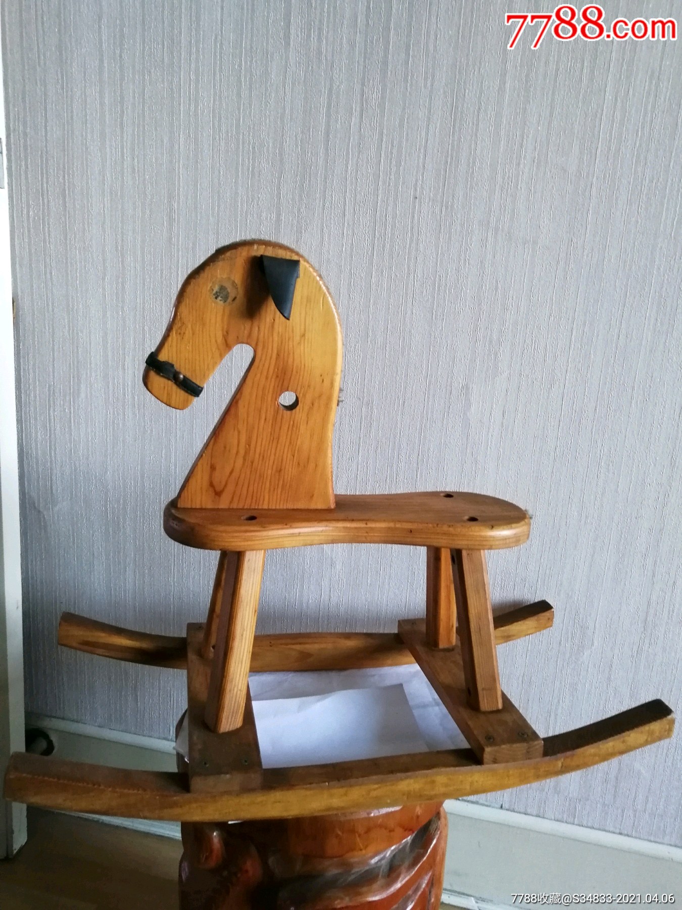 文革儿童玩具摇晃木马