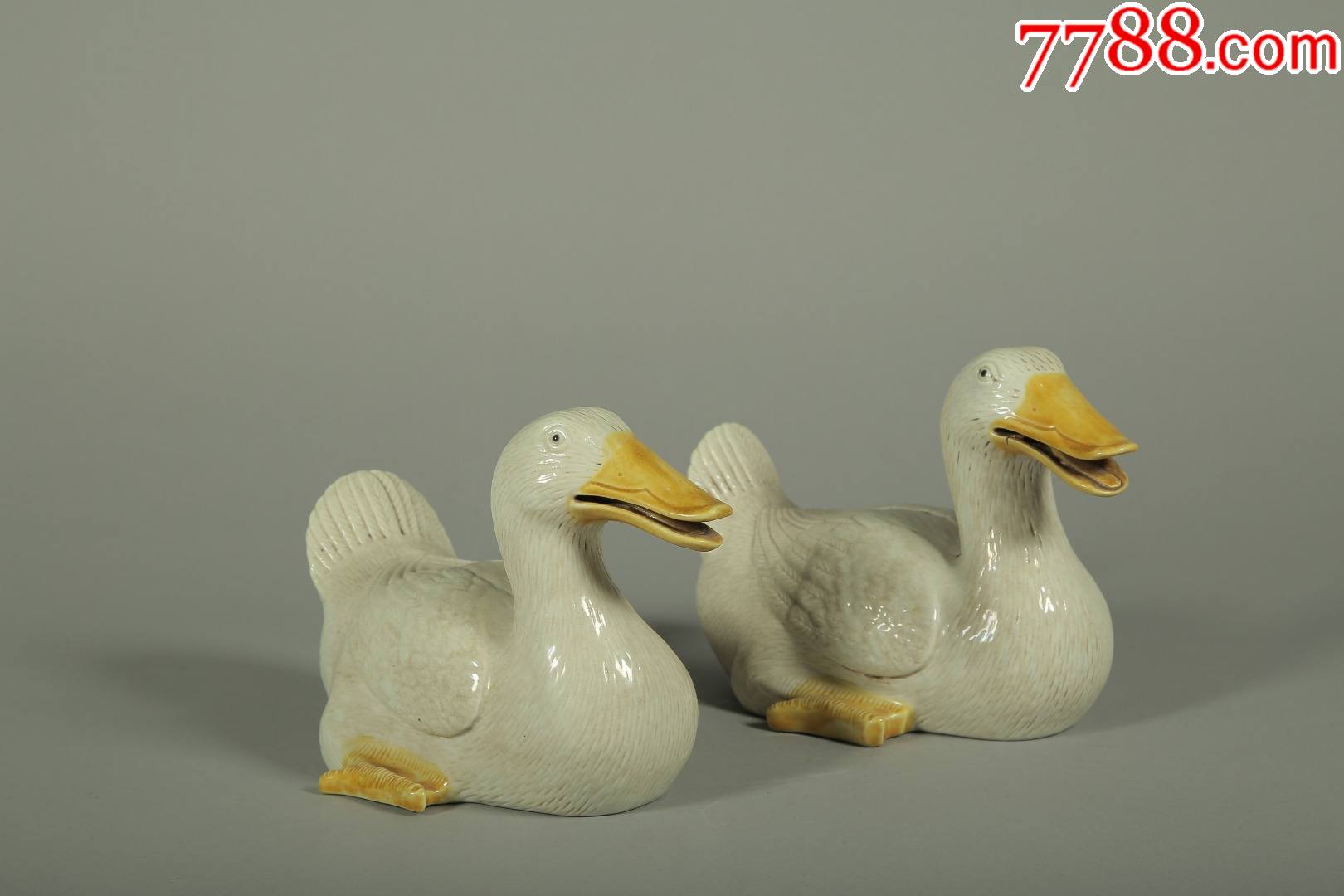 仿生瓷鸭子一对