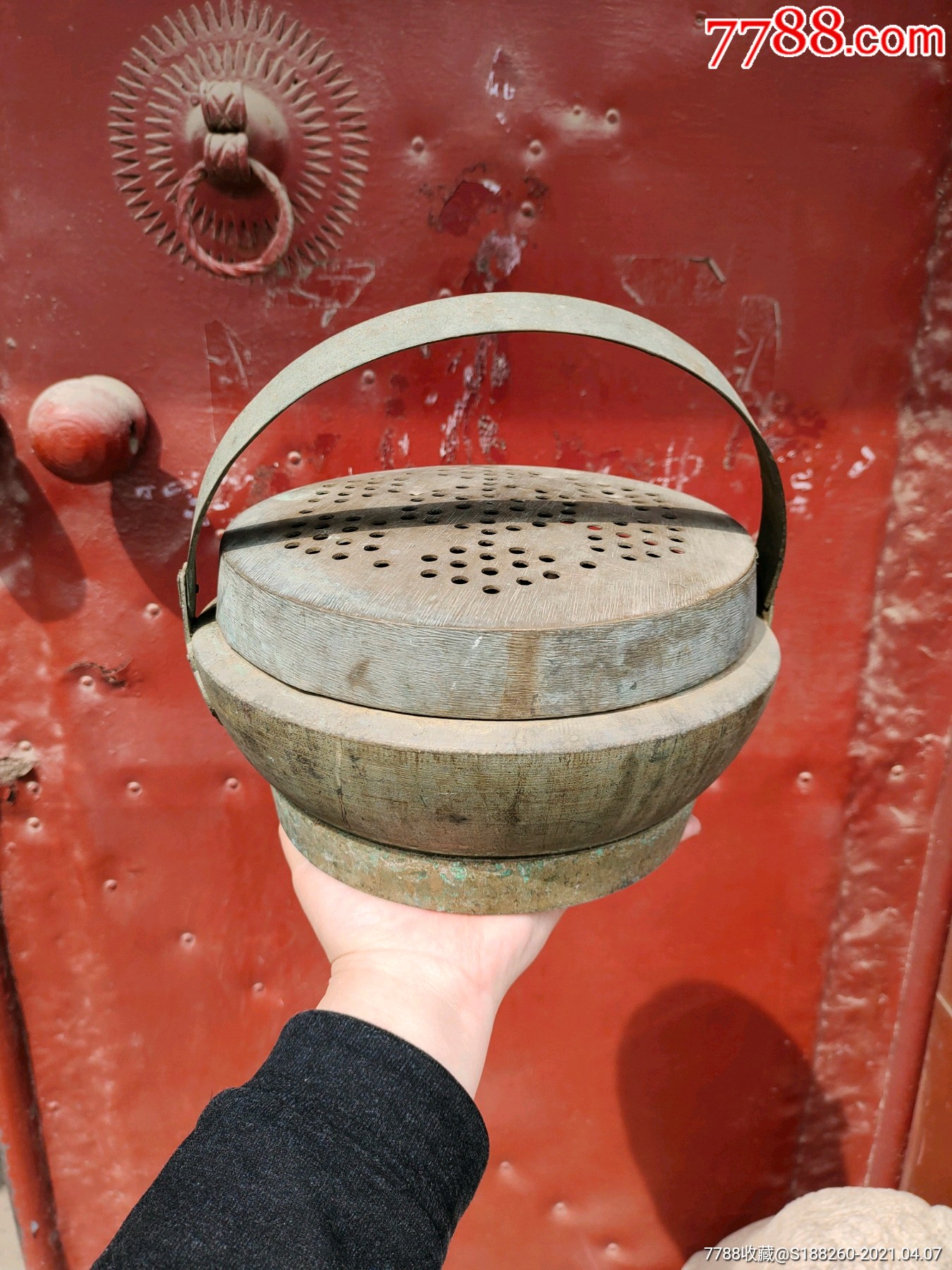 清代或民国铜手炉铜熏炉铜炭炉