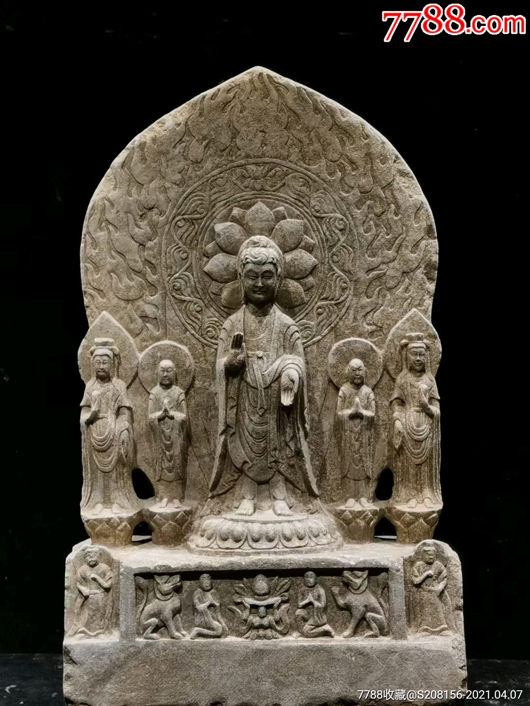 靠背佛像,石佛,靠背佛