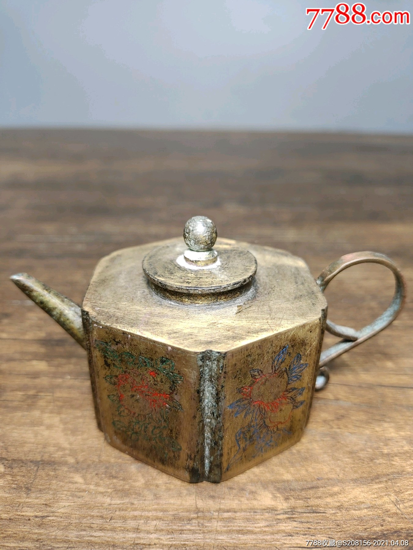 黄铜茶壶铜壶手工铜茶壶