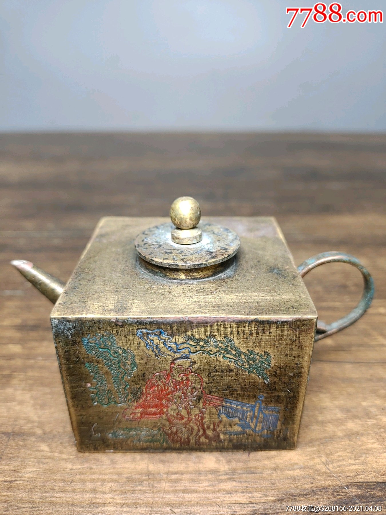 黄铜茶壶,铜壶.手工铜茶壶