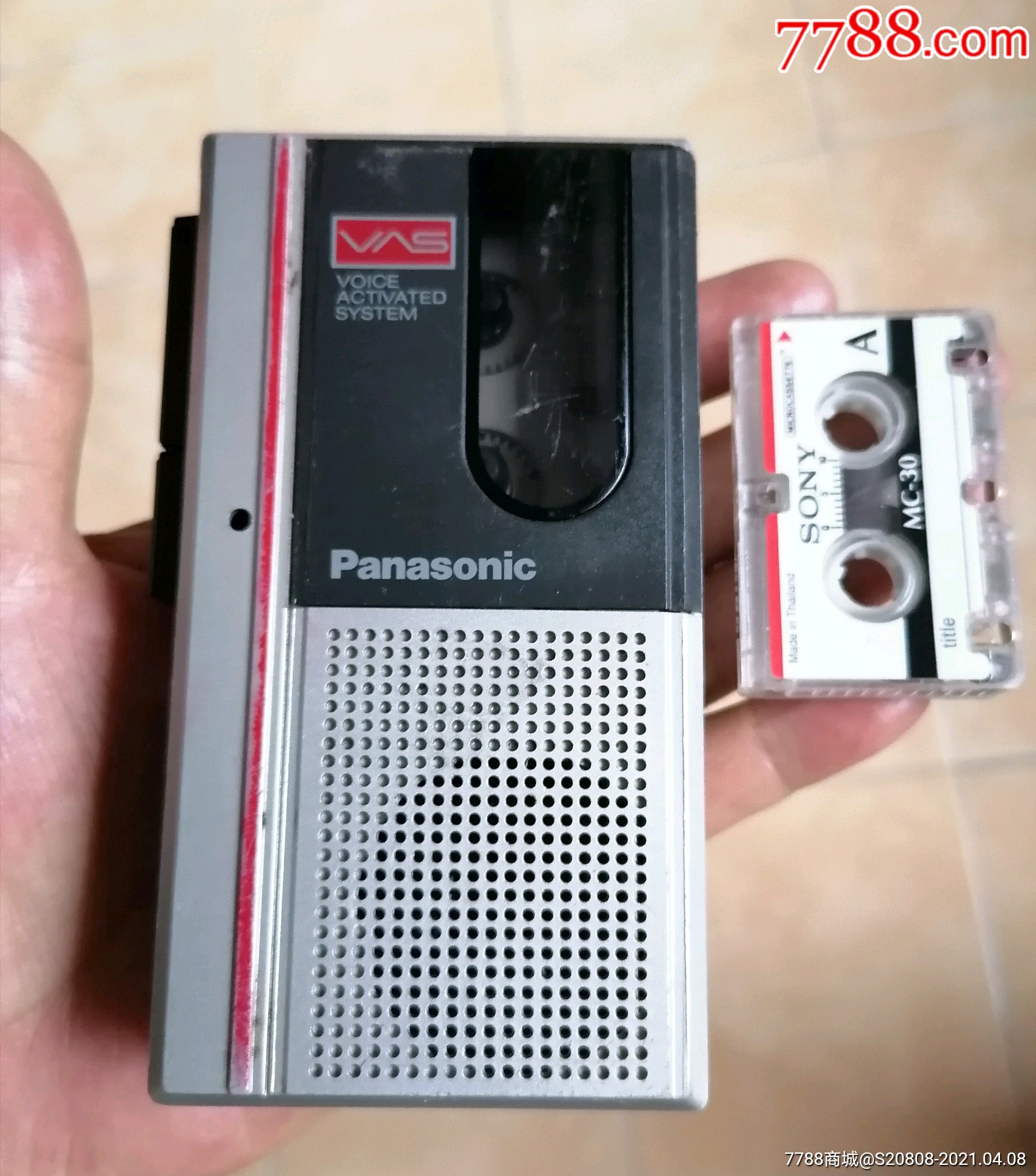 日本原装乐声采访录音机正常