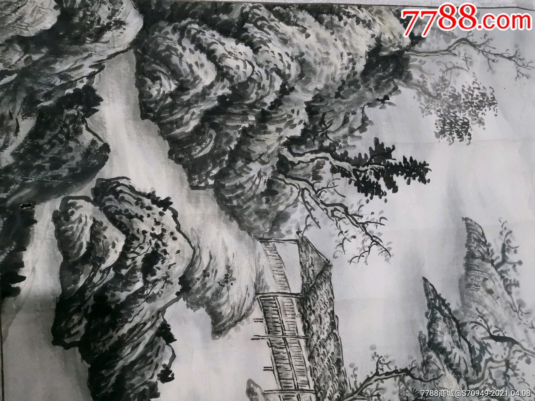 名家山水画,【墨然】