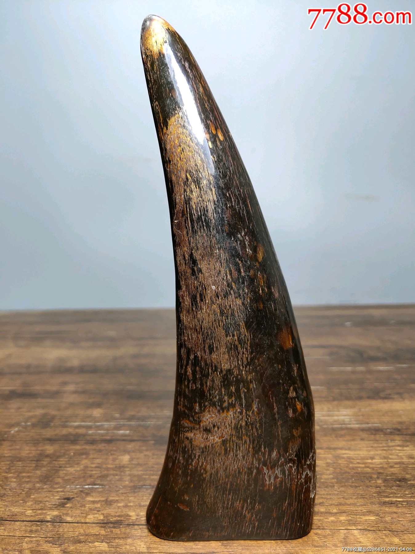 老牛角尖镇宅辟邪保平安摆件不议价