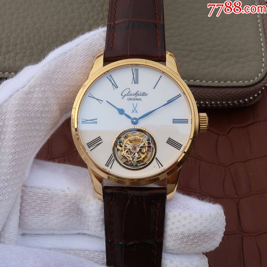 格拉苏蒂陀飞轮全自动机械手表