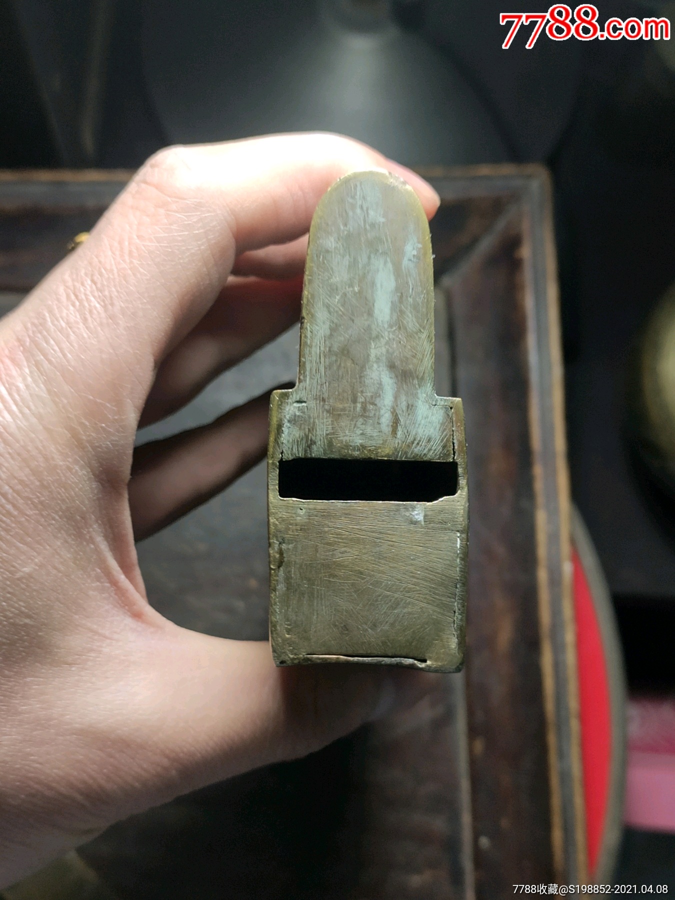 清代大将军铜锁
