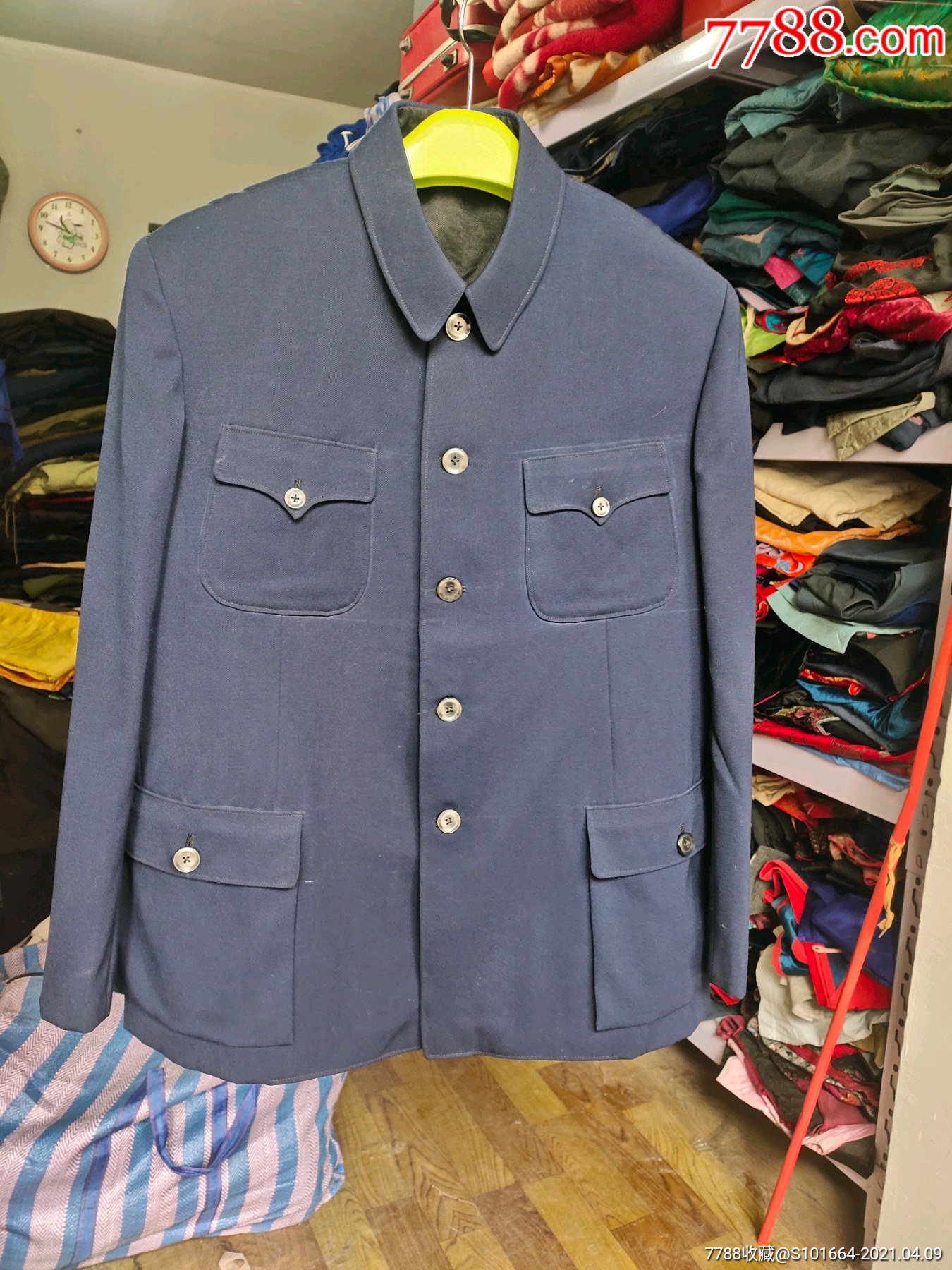 好品上海纯毛华达呢中山装