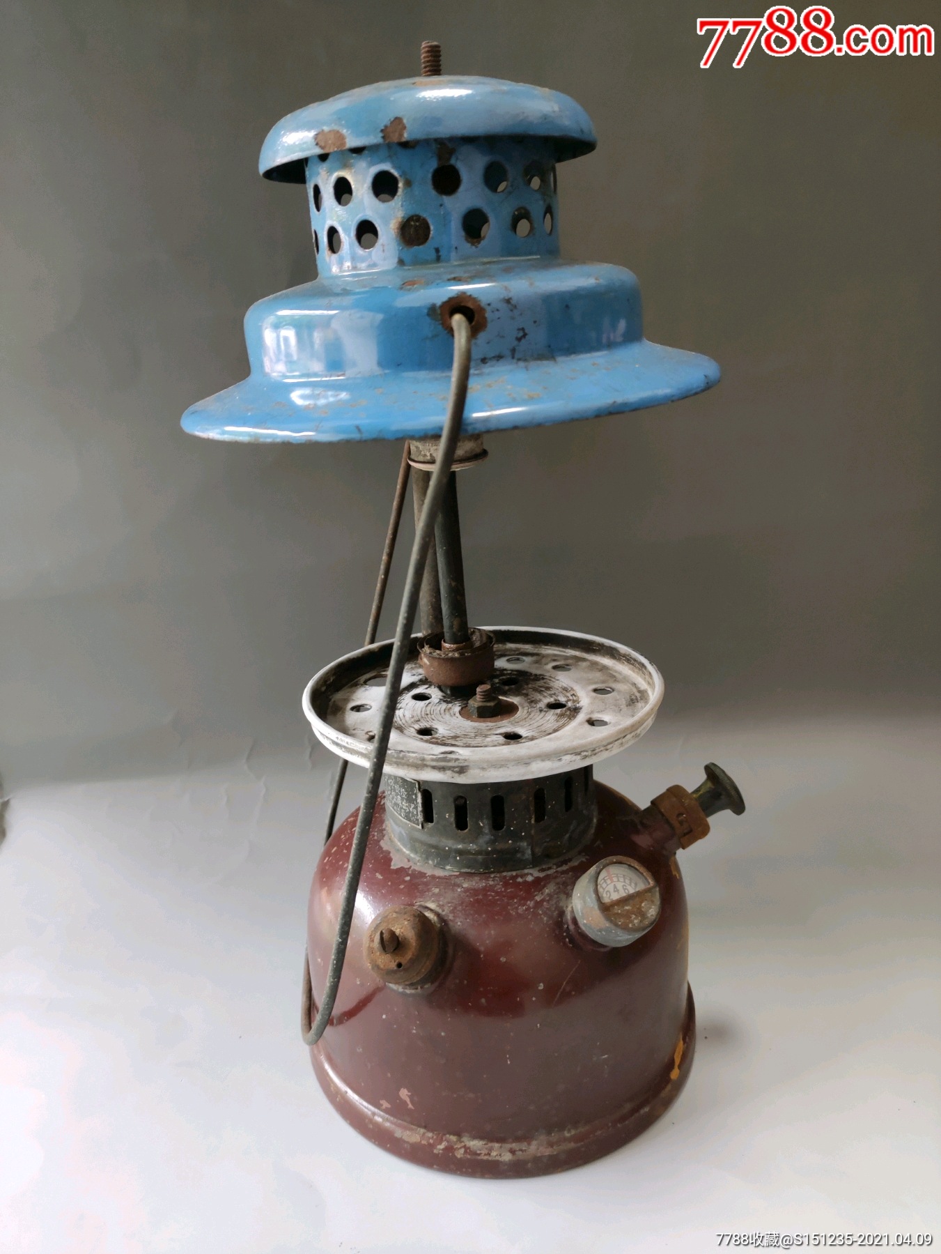 1956年公私合营光华汽灯厂出品汽化手提灯一个时代的见证收藏灯文化的