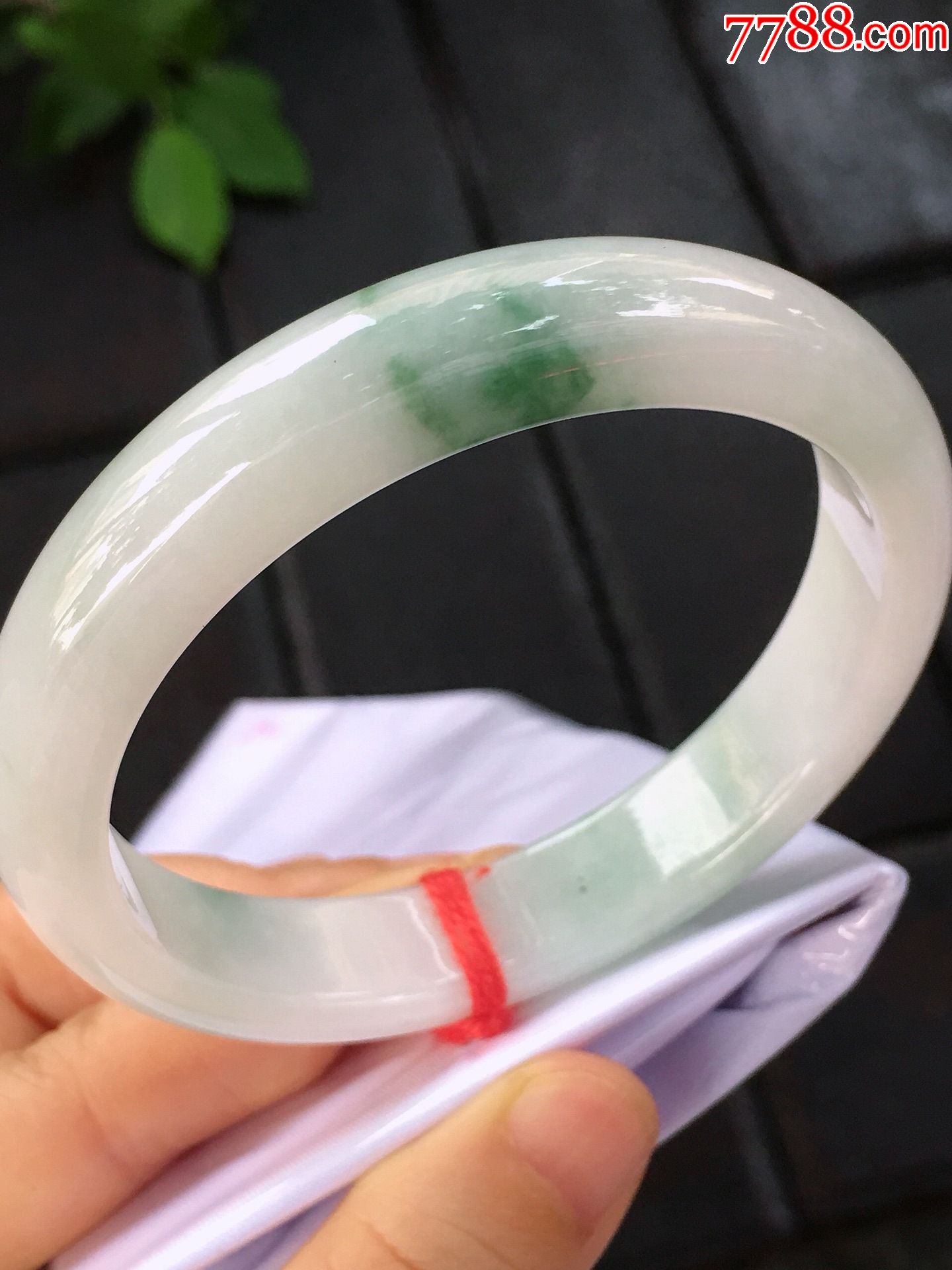 冰种正圈翡翠手镯 a91s298e-和田玉-7788商城__七七八八商品交易平台