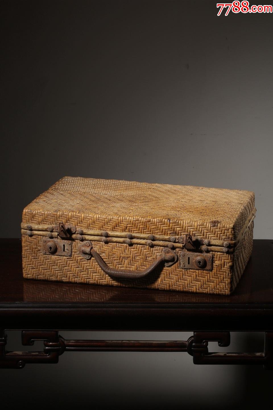 民国藤编提箱