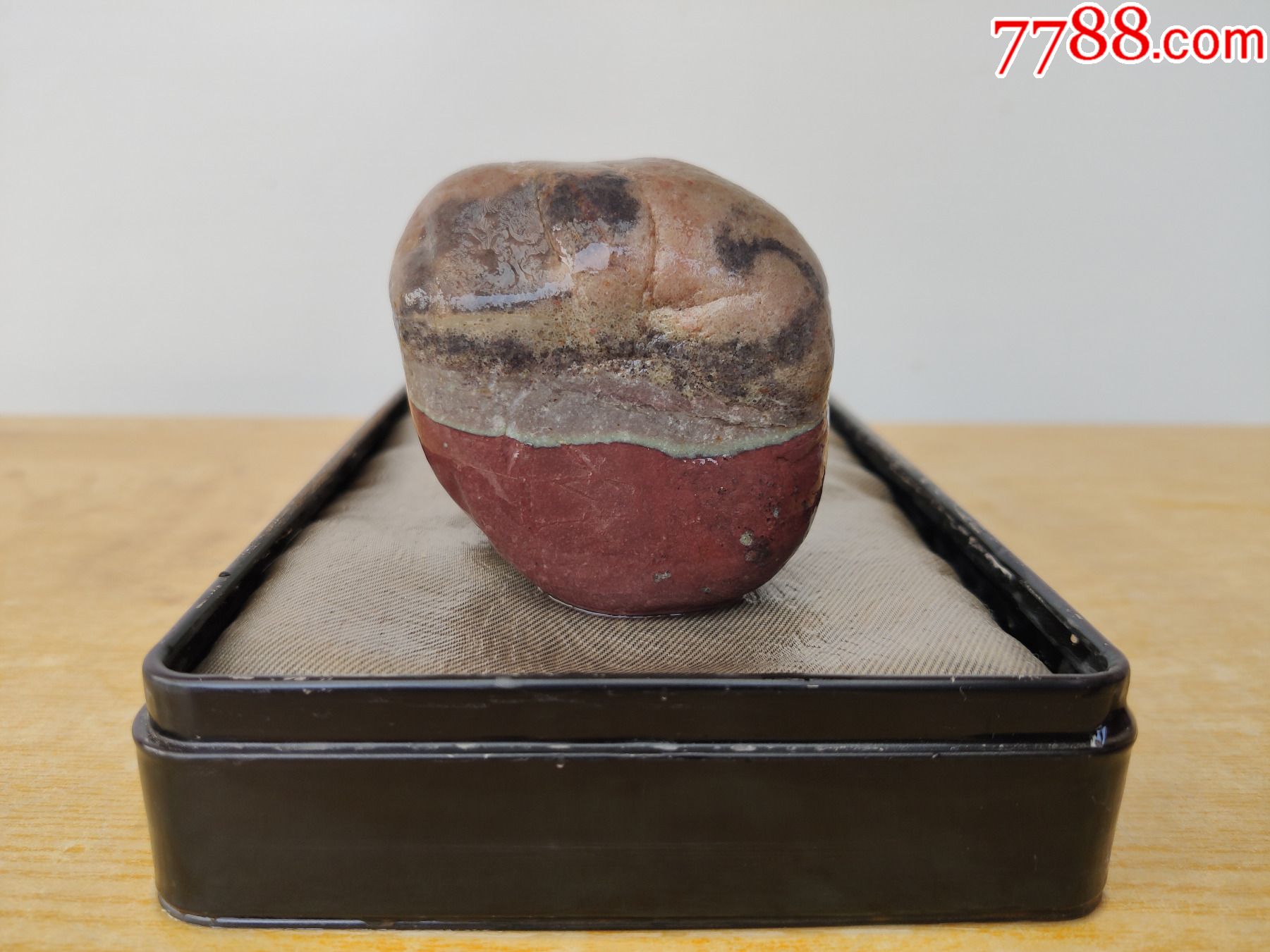 新进洛阳虢州石原石1309大浪淘沙气势磅礴的一块小石头