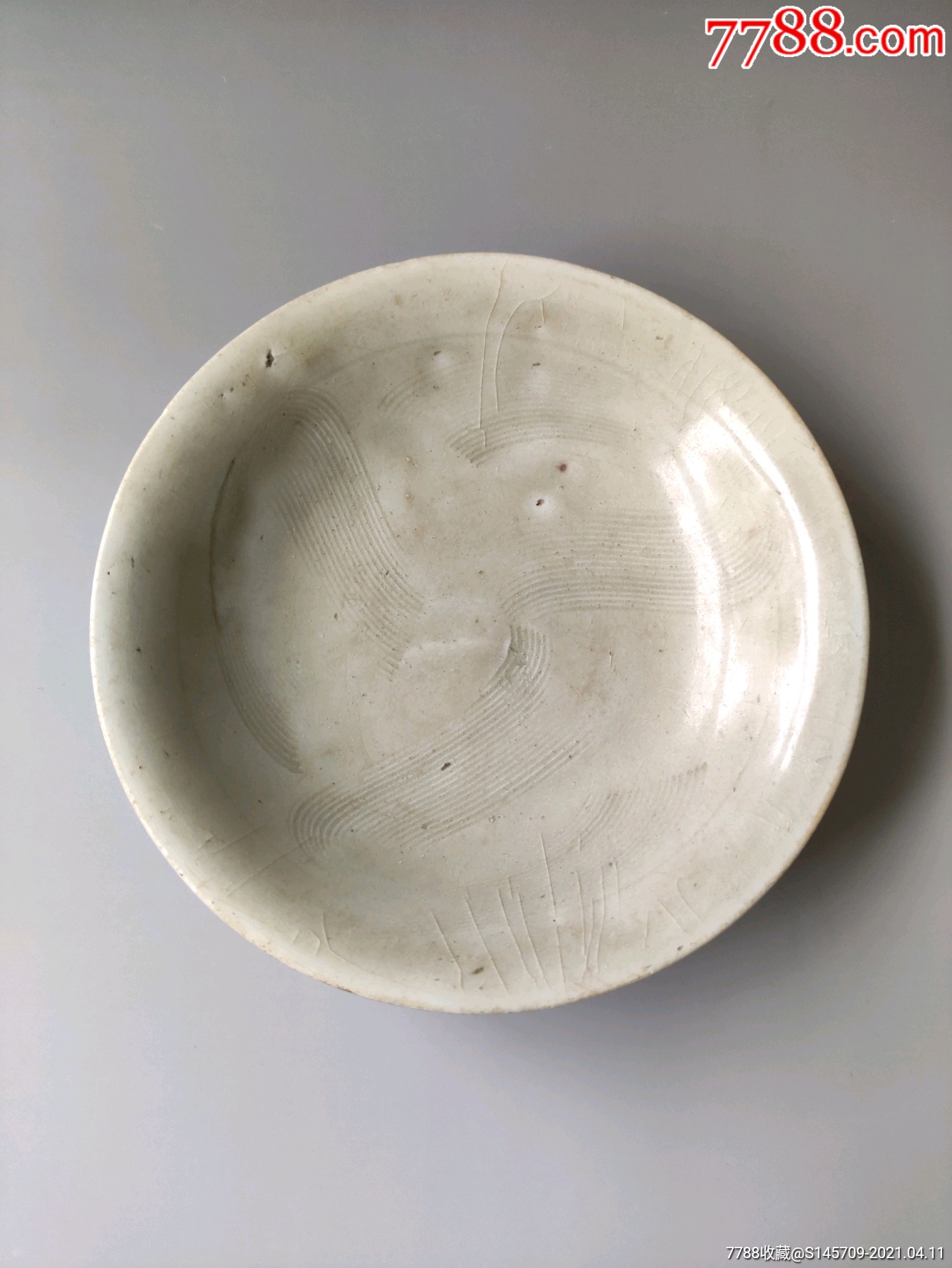 宋代景德镇窑海水纹碟喜欢的朋友不要错过细节如图
