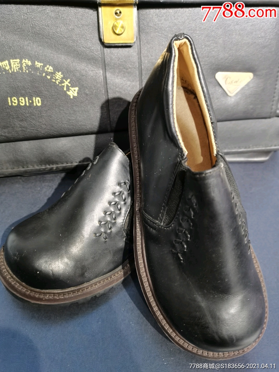 90年代儿童皮鞋