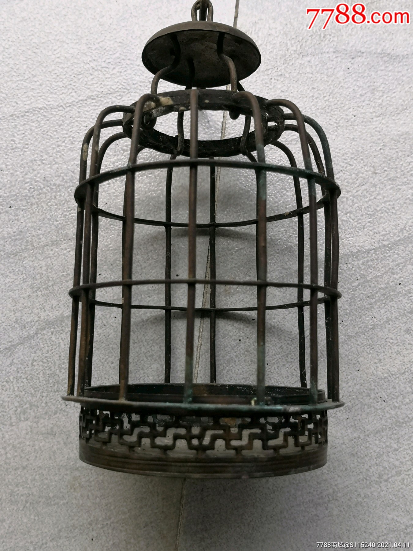 【工艺漂亮清代铜灯笼】tq10