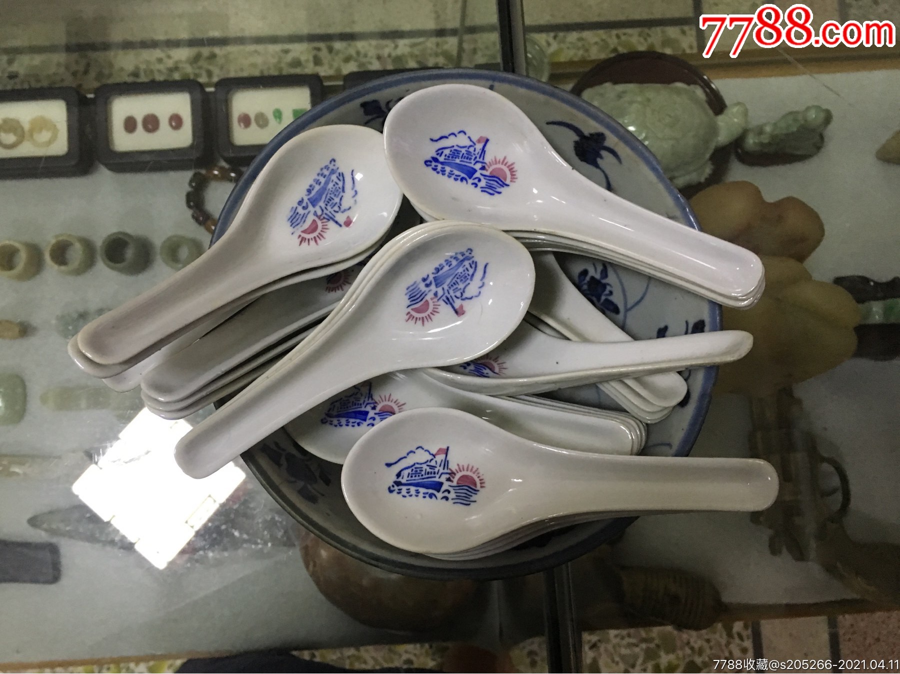 饶平窑文革汤勺三十条