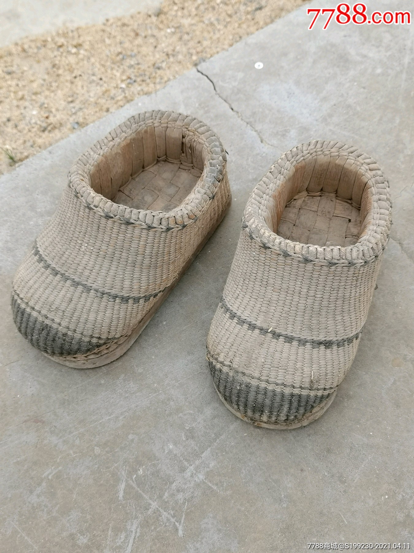 老草鞋,老传统手工艺鞋-其他工艺品-7788收藏