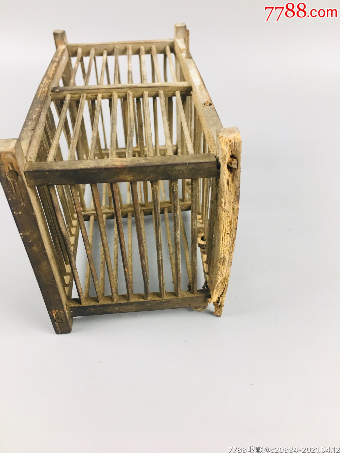 清代蝈蝈竹笼