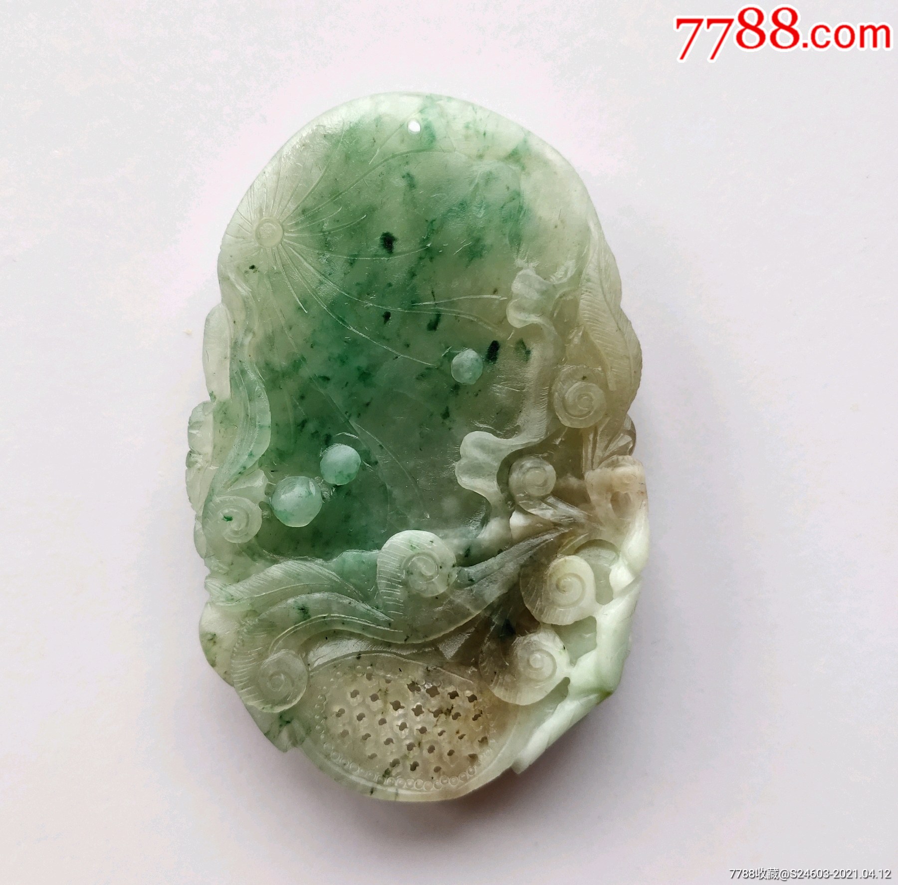 南阳翡翠白天蓝独山玉生肖猴