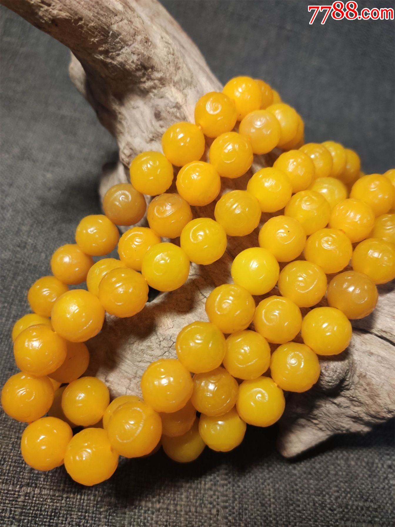 黄玛瑙佛珠