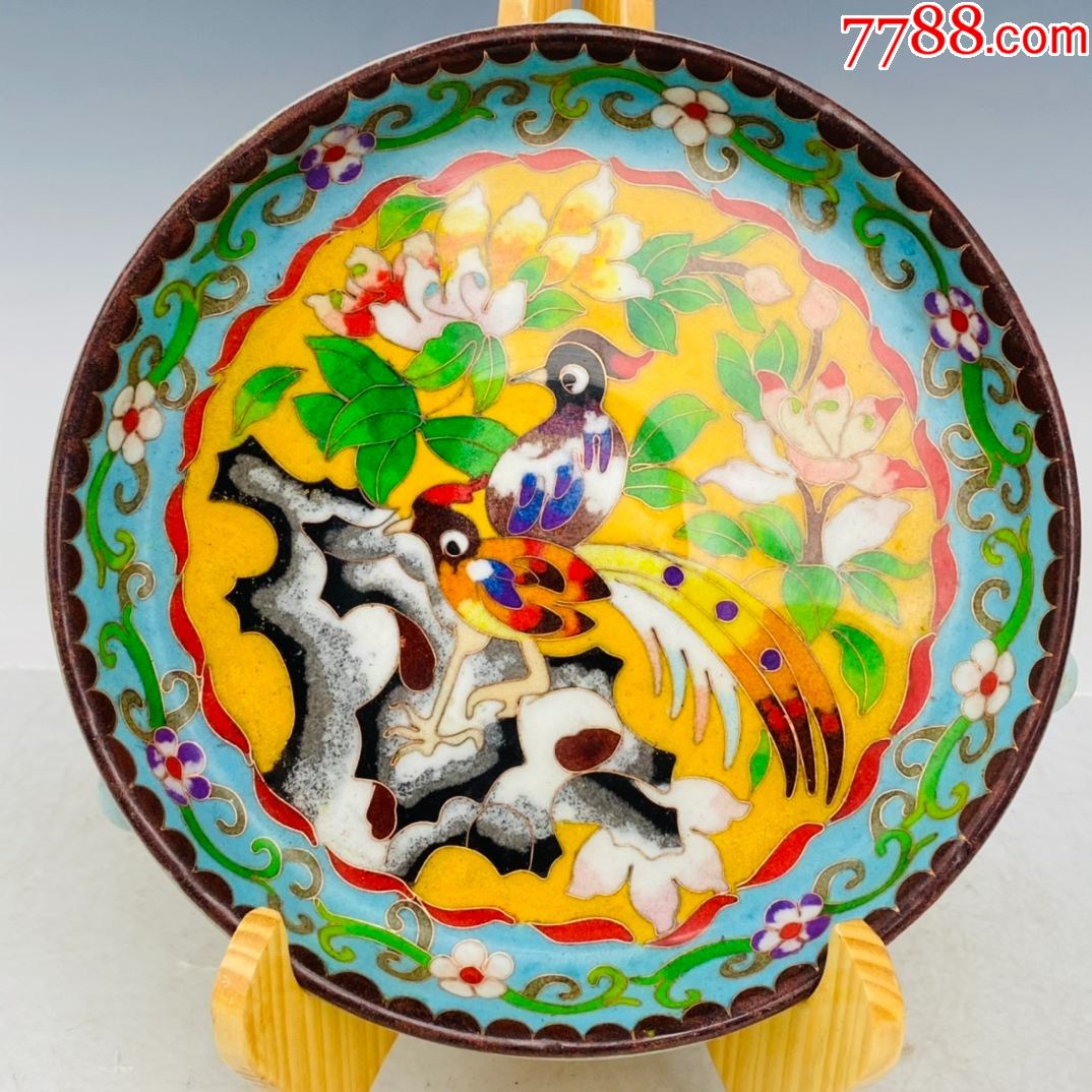 汝瓷掐丝珐琅彩笔洗高45厘米直径19厘米工艺品