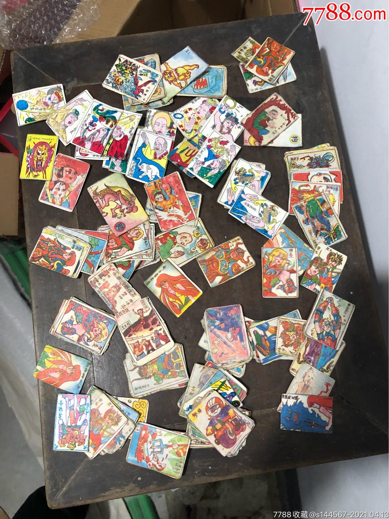 90年代动画卡片