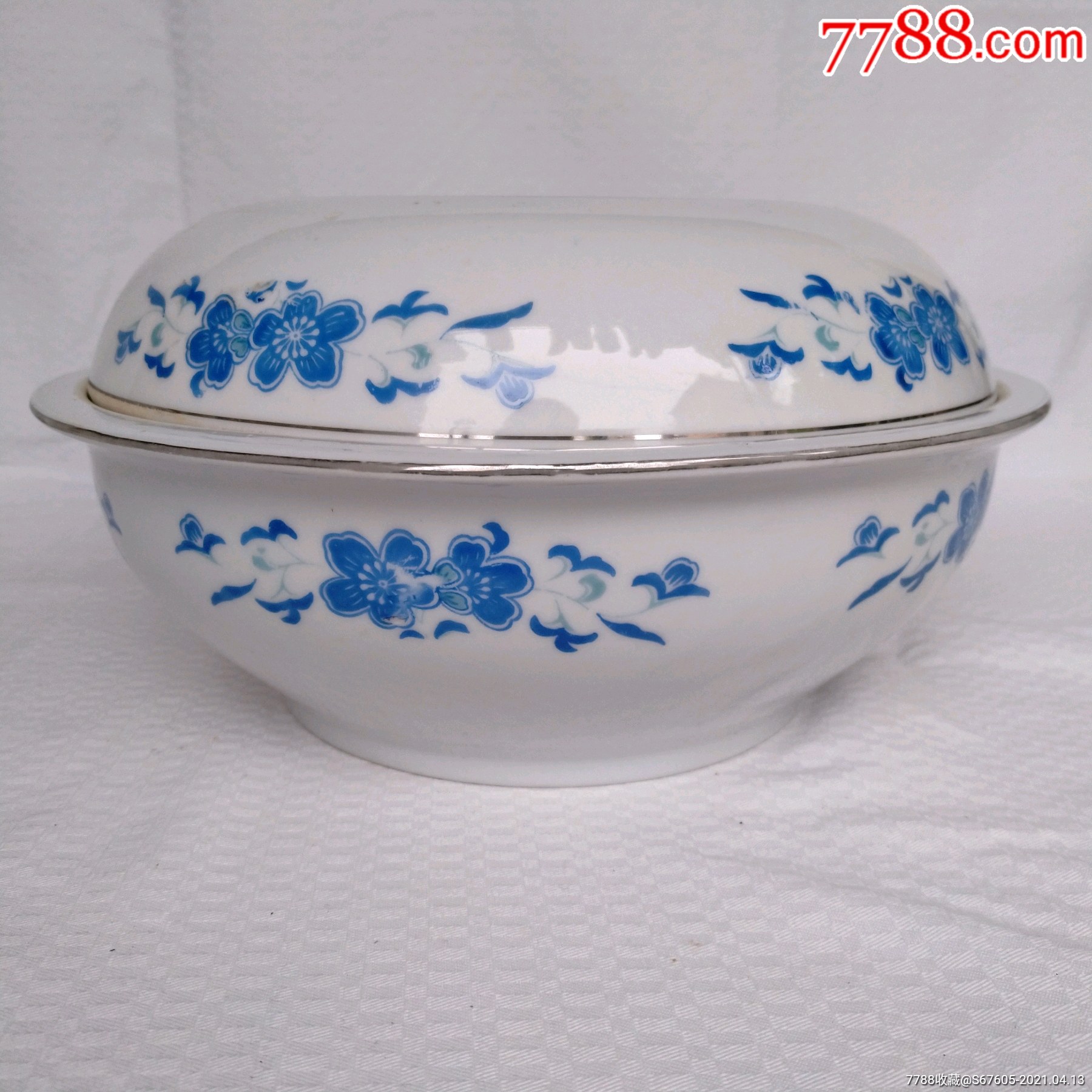 中国制造一品汤钵_单色白瓷_收藏价格_鉴定交易_7788瓷器网