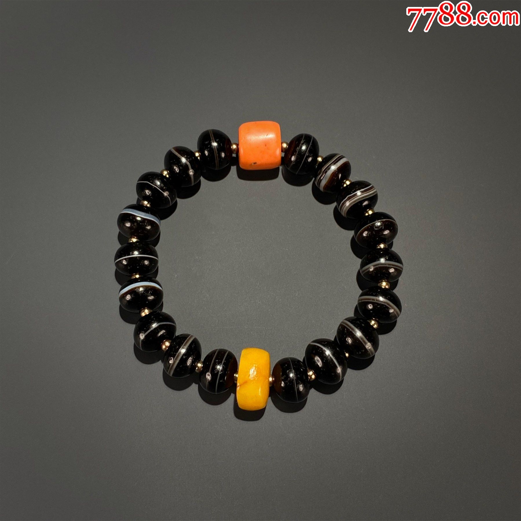 一线药师珠老药师珠手串老线珠天珠手串藏传文玩蜜蜡