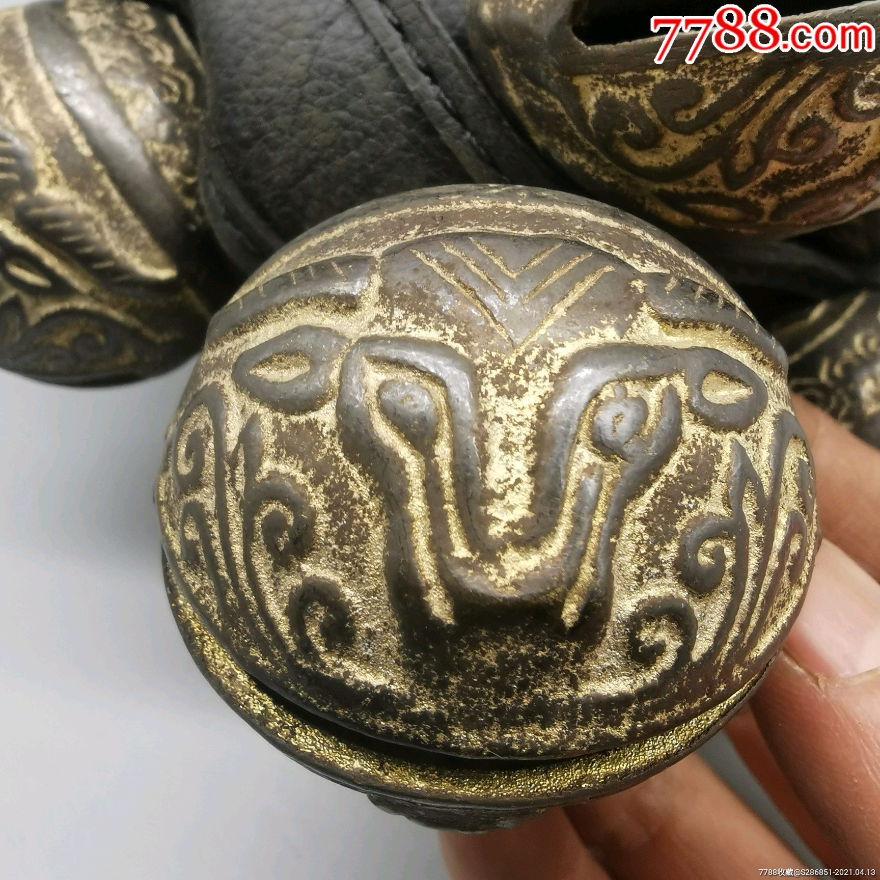 铜牛头铃,十六个一串,不议价-铜铃/铃铛-7788商城__七七八八商品交易