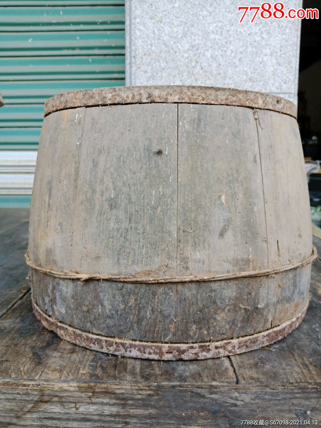 处理,民国圆形米斗