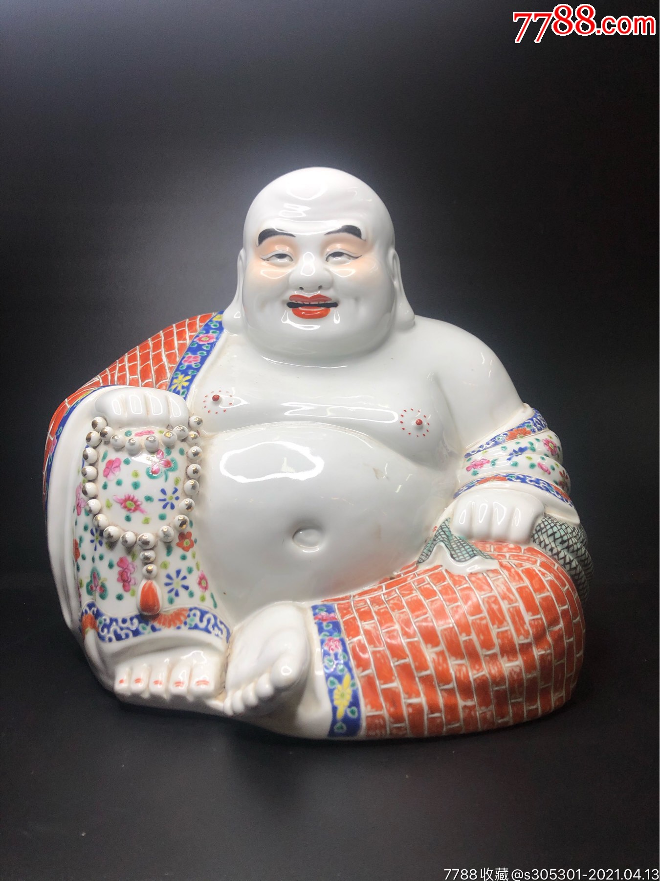 老货瓷笑佛罗汉