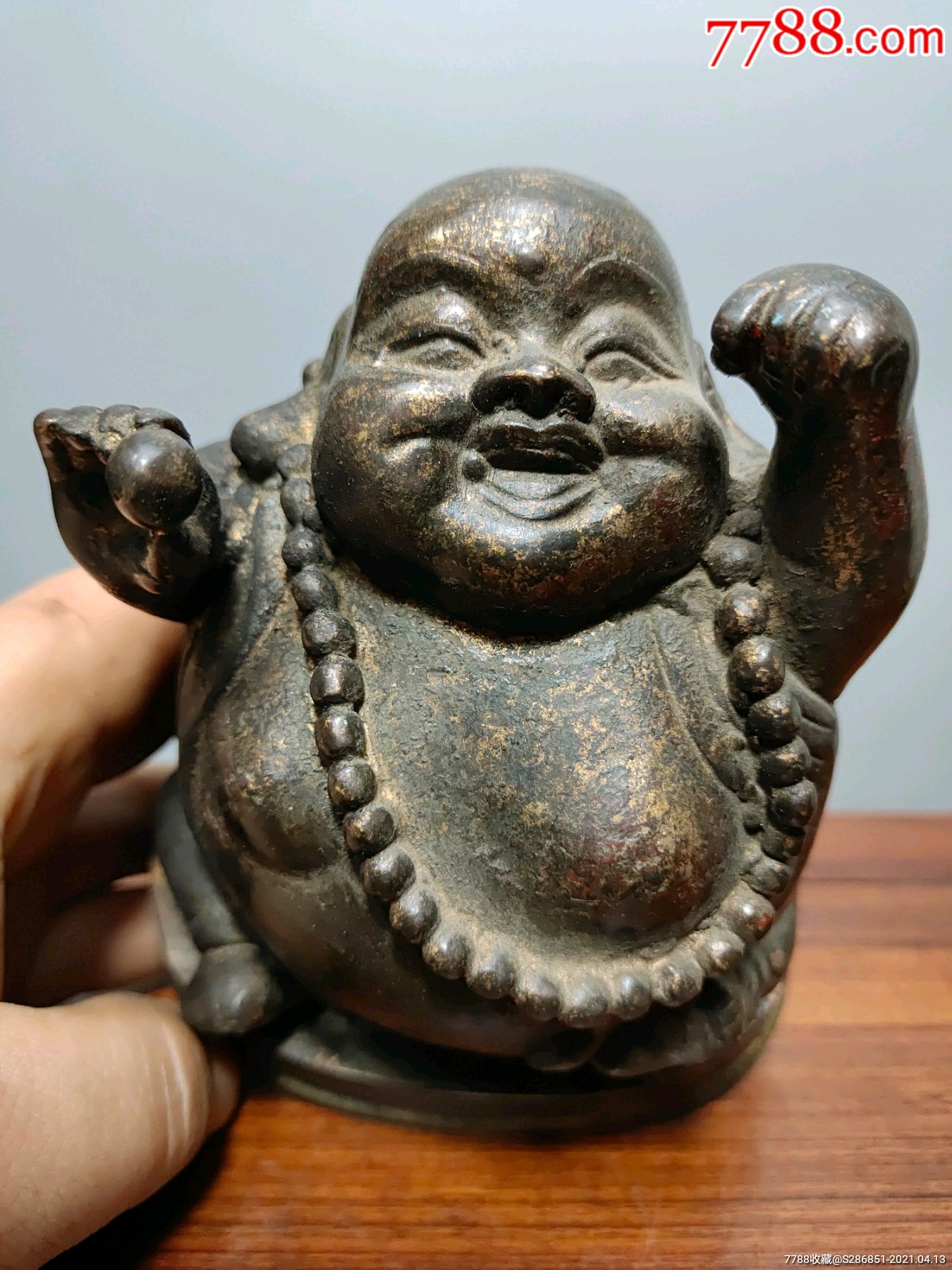 铜弥勒佛一尊不议价