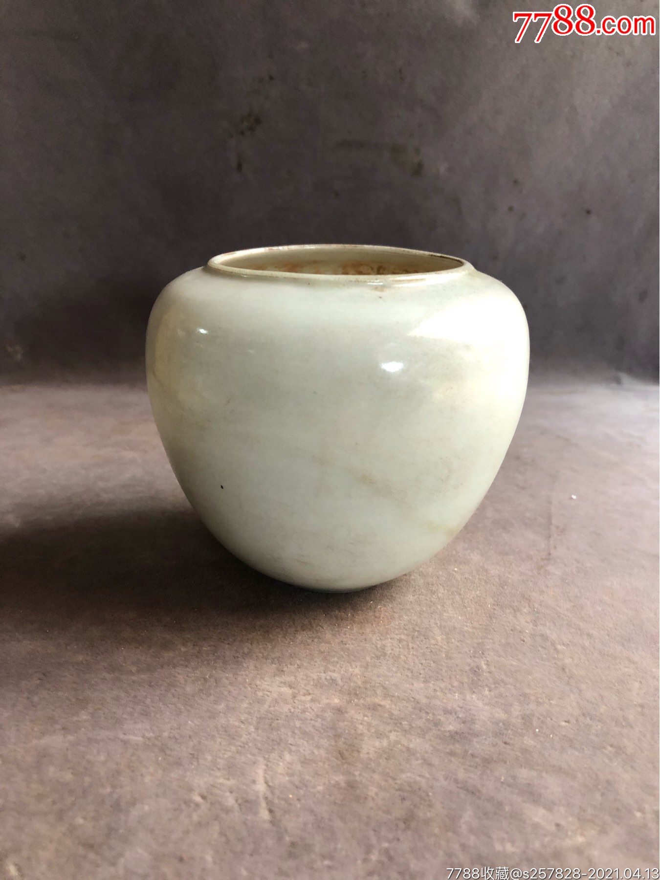 湖田窑文房水盂_青白瓷/影青瓷_收藏价格_交易出手_7788人民币收藏