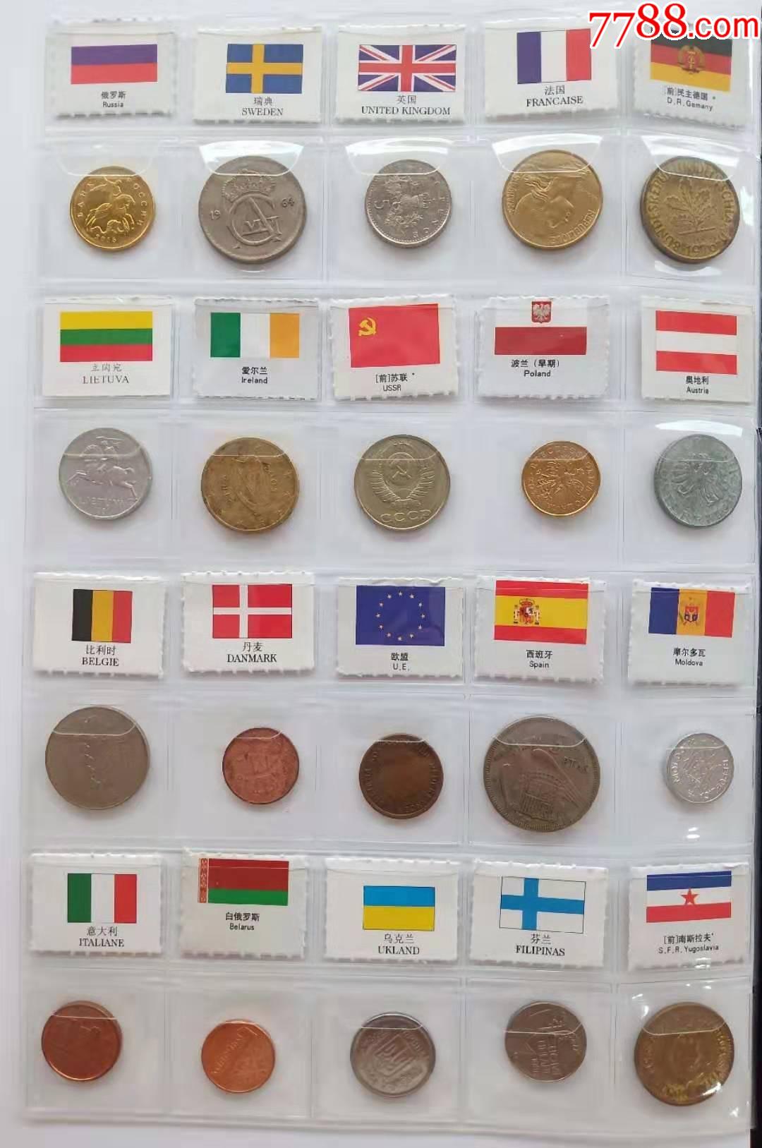 各个国家的钱币 图案图片