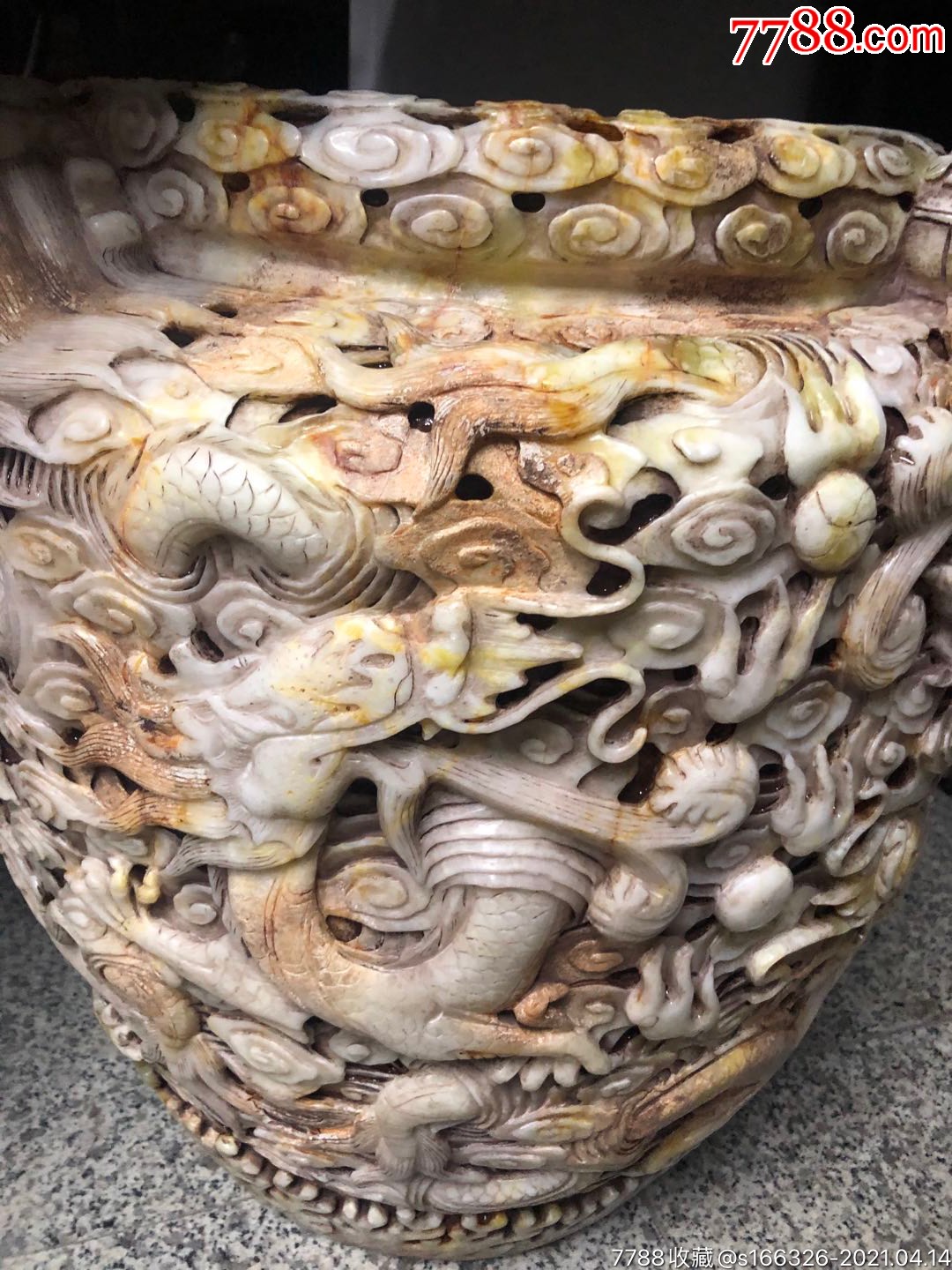 九龙石缸_价格15600元_第1张_7788收藏__收藏热线