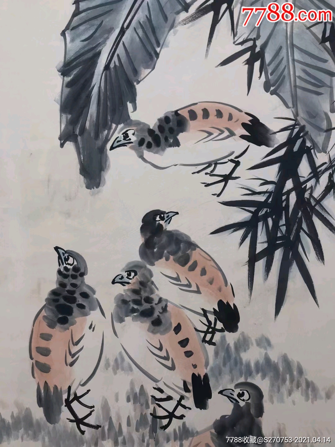 李苦禅精品手绘画一幅_花鸟国画原作_第7张_7788相机收藏