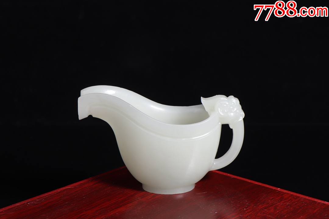 和田玉兽耳玉杯_价格9000元_第1张_7788商城__七七八八商品交易平台