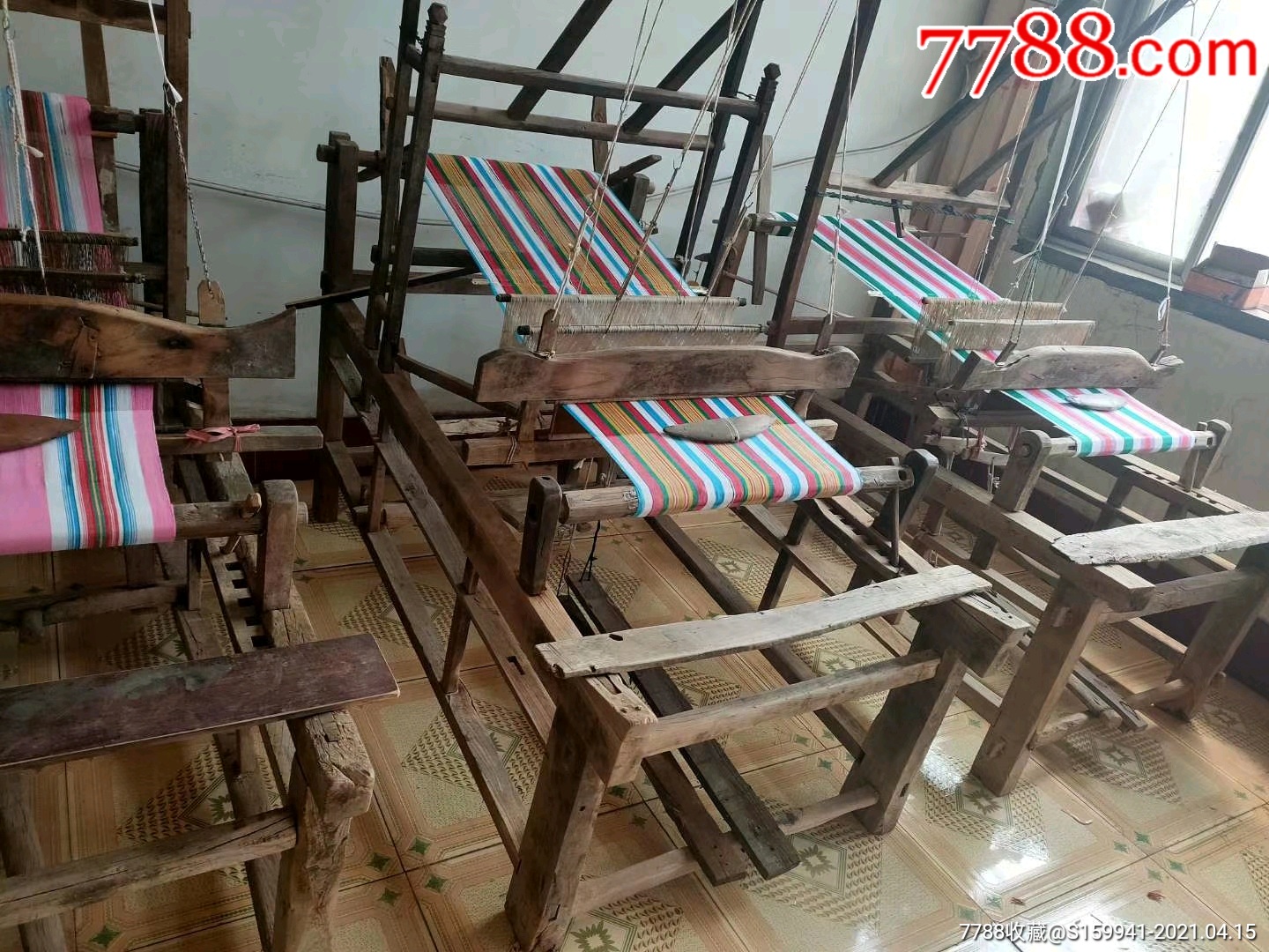 老织布机
