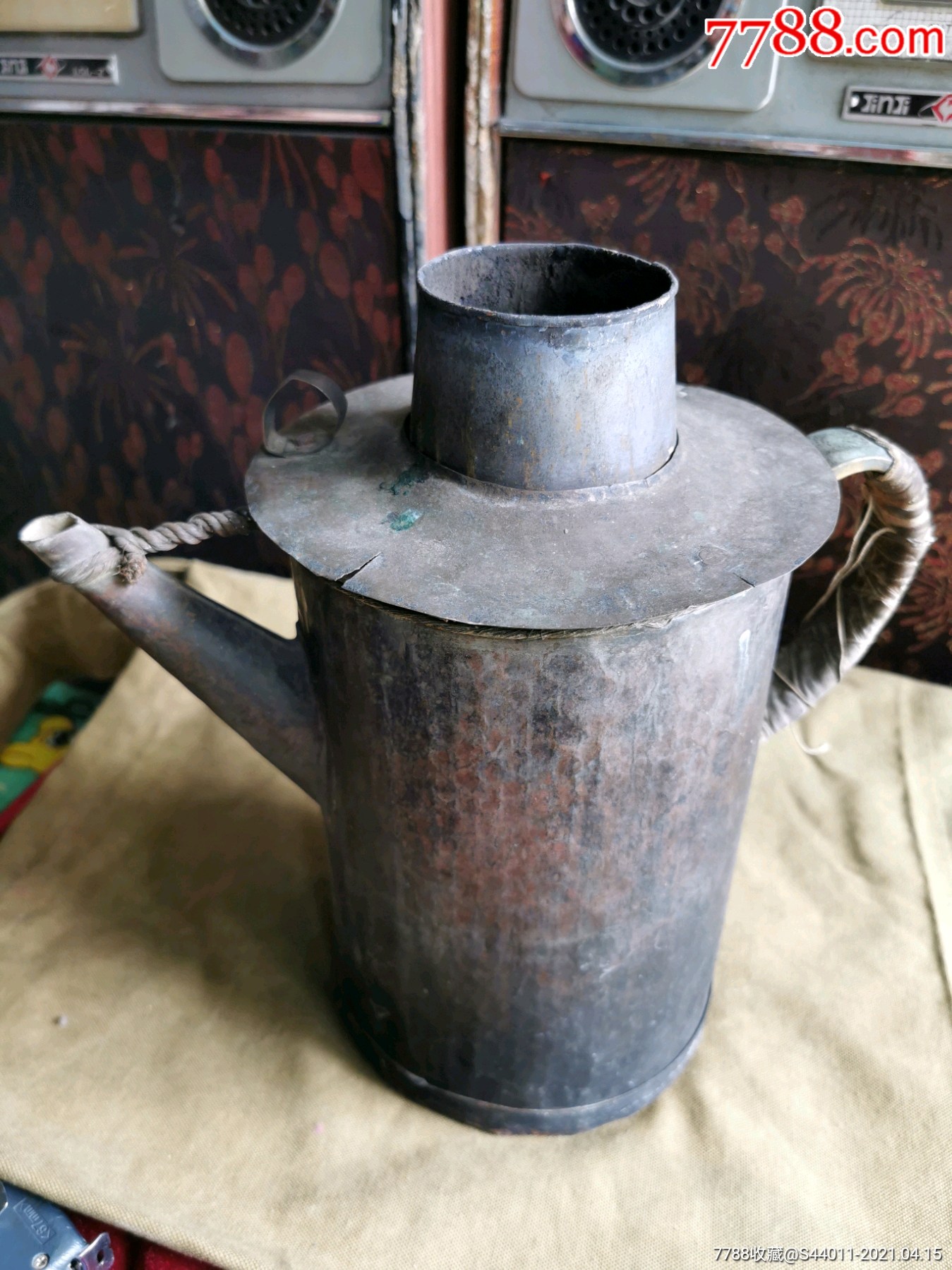 红军时期铜壶烧水壶老民俗古董