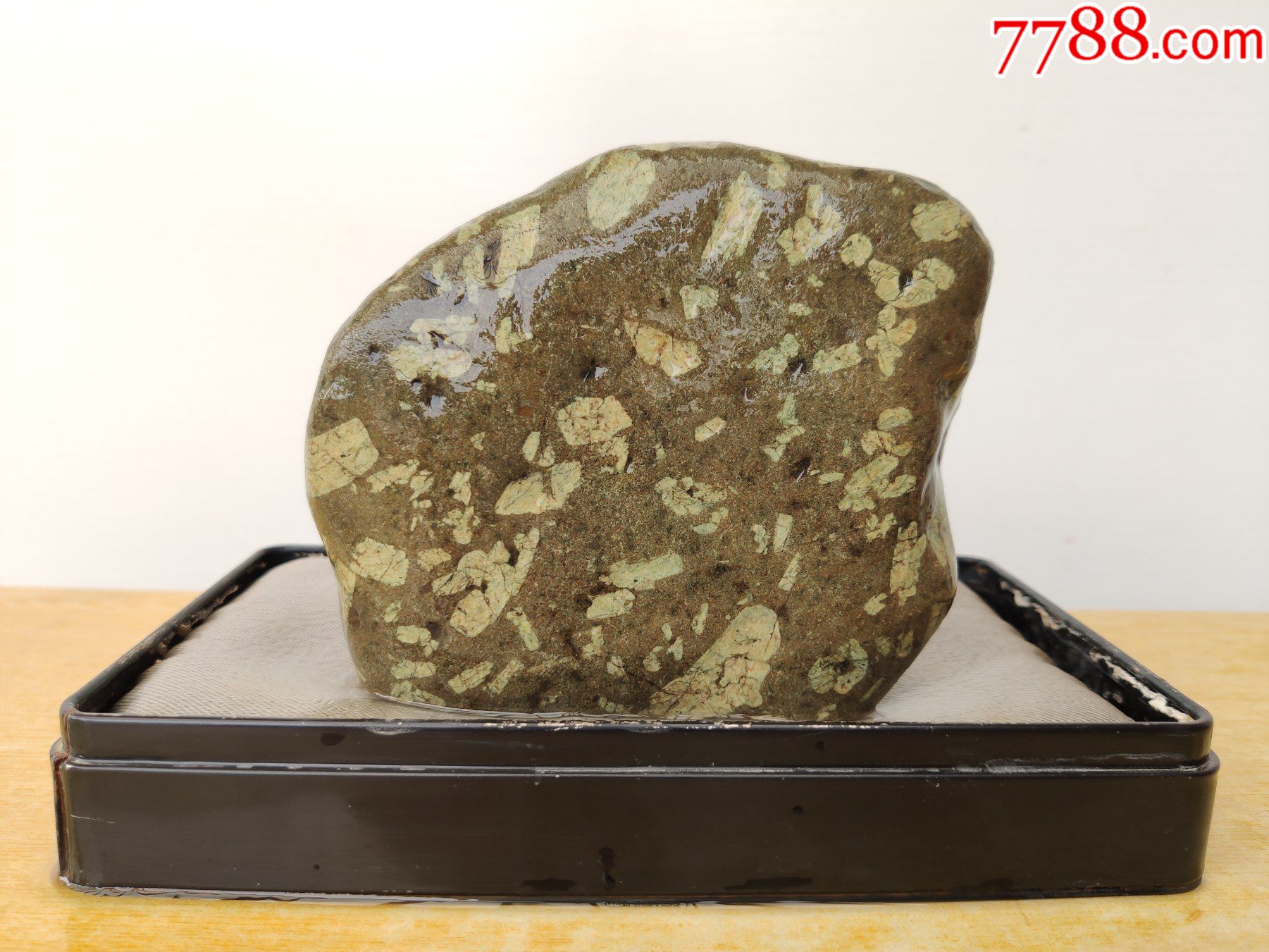 新进洛阳雪花石原石1723(花型好,石型好)
