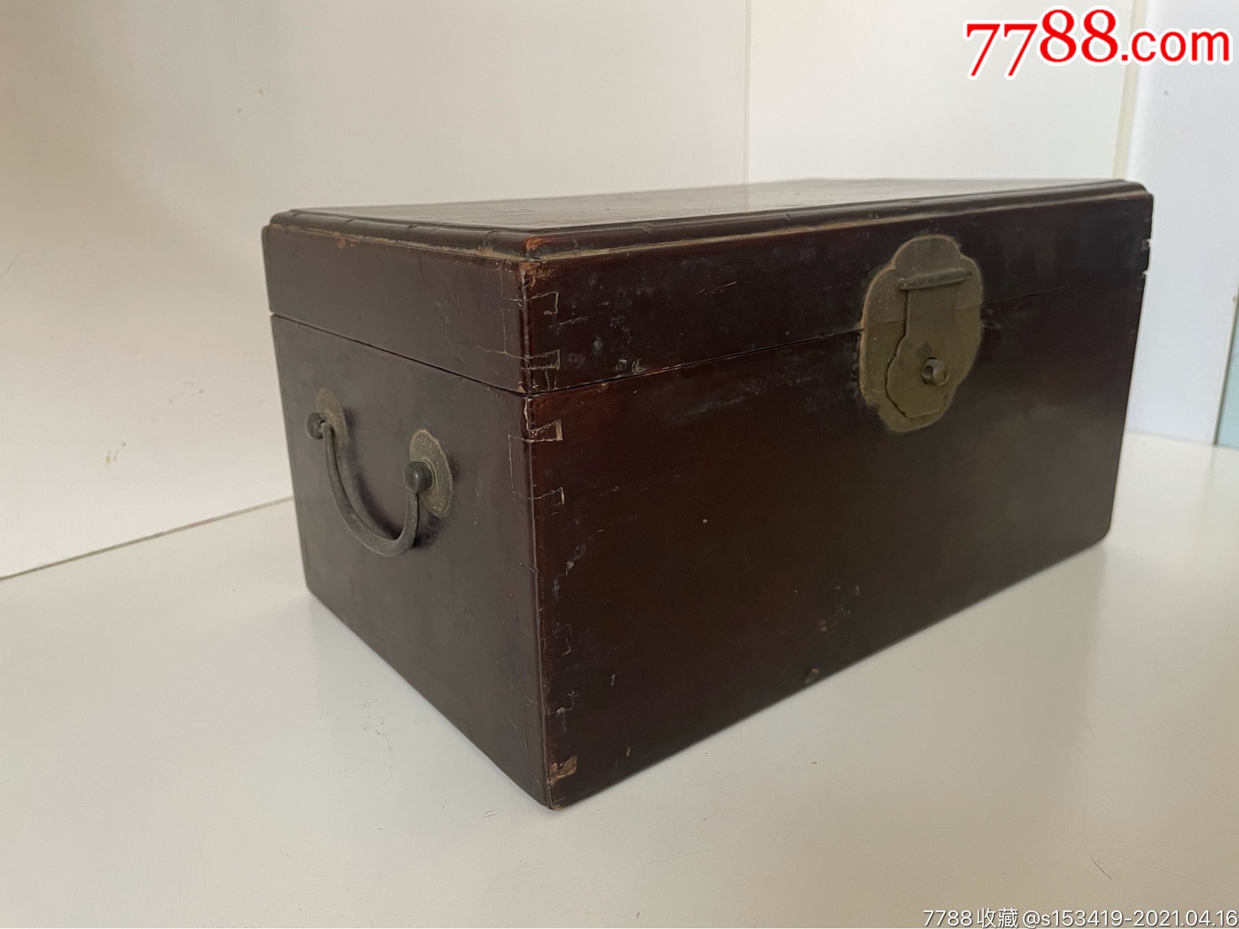 古董收藏完整清代民国文房小箱包老包邮卖个好品相诚意卖老货喜欢带走