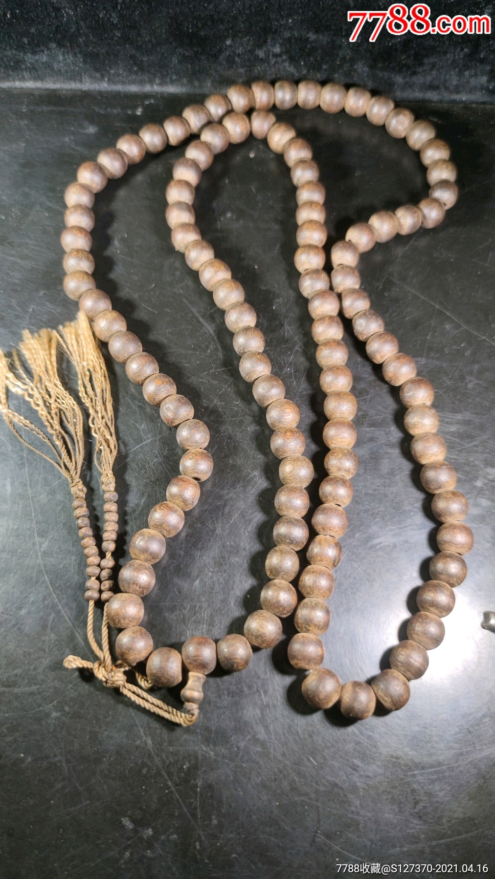 旧藏清沉香木老佛珠或朝珠108颗(一口价)