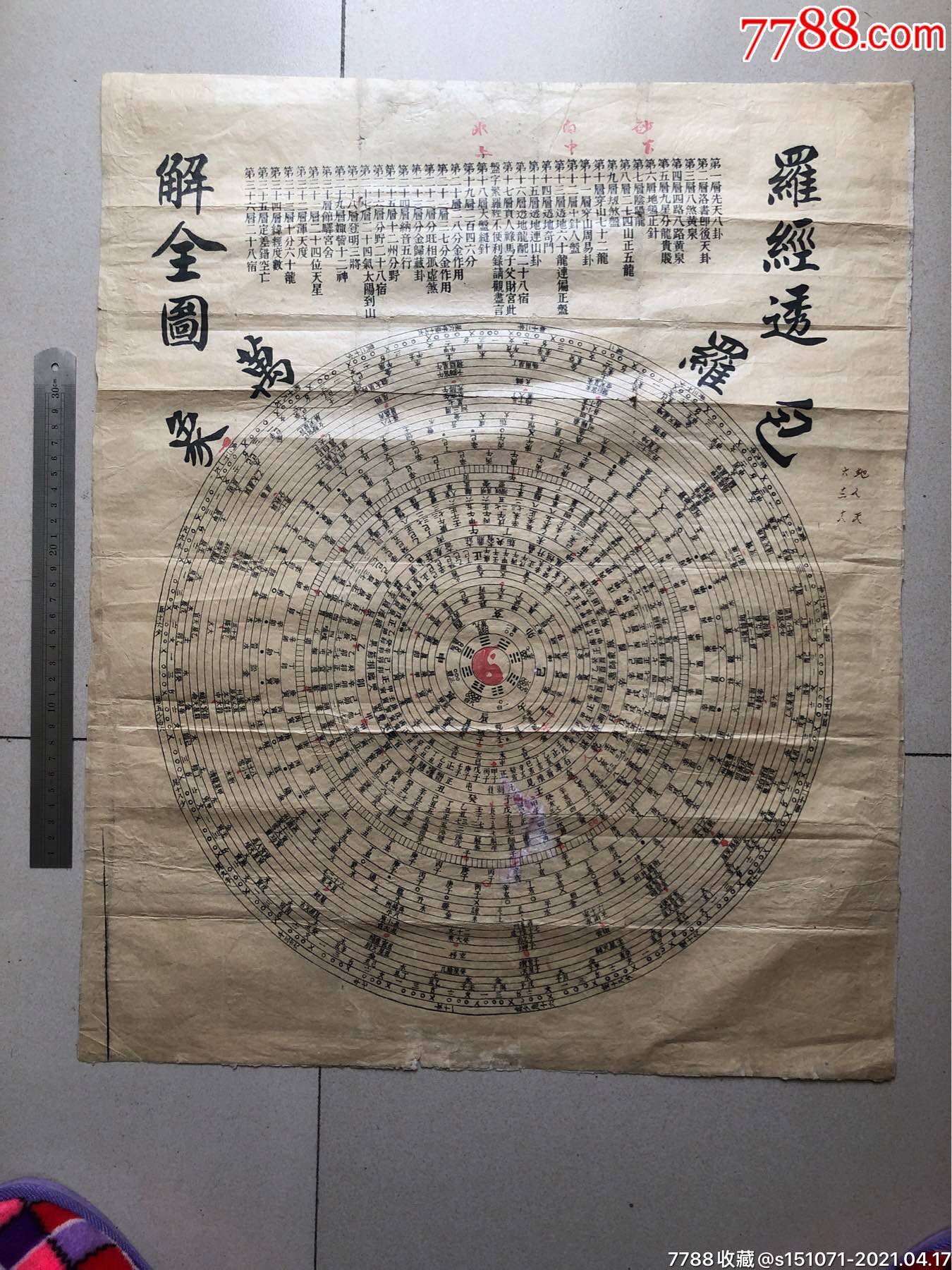 民国罗经透解全图包罗万象