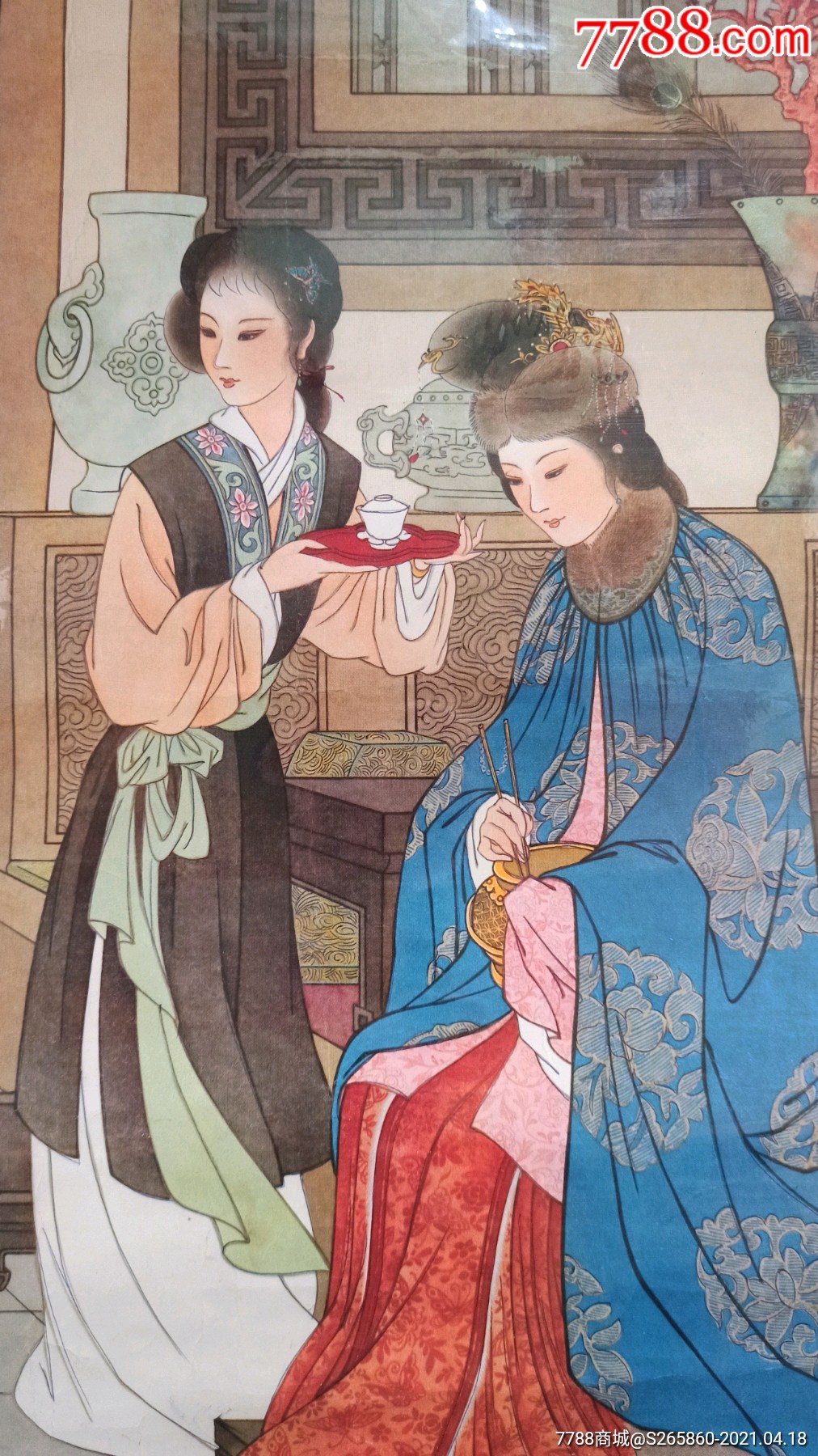 红楼梦故事(稀少特美)佳作_年画/宣传画_第2张_7788字画网