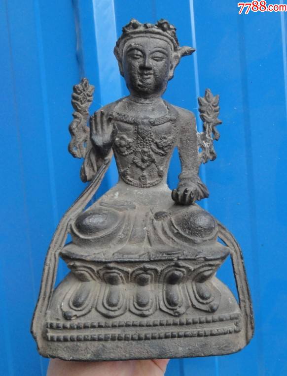 明代正德铜观音佛像