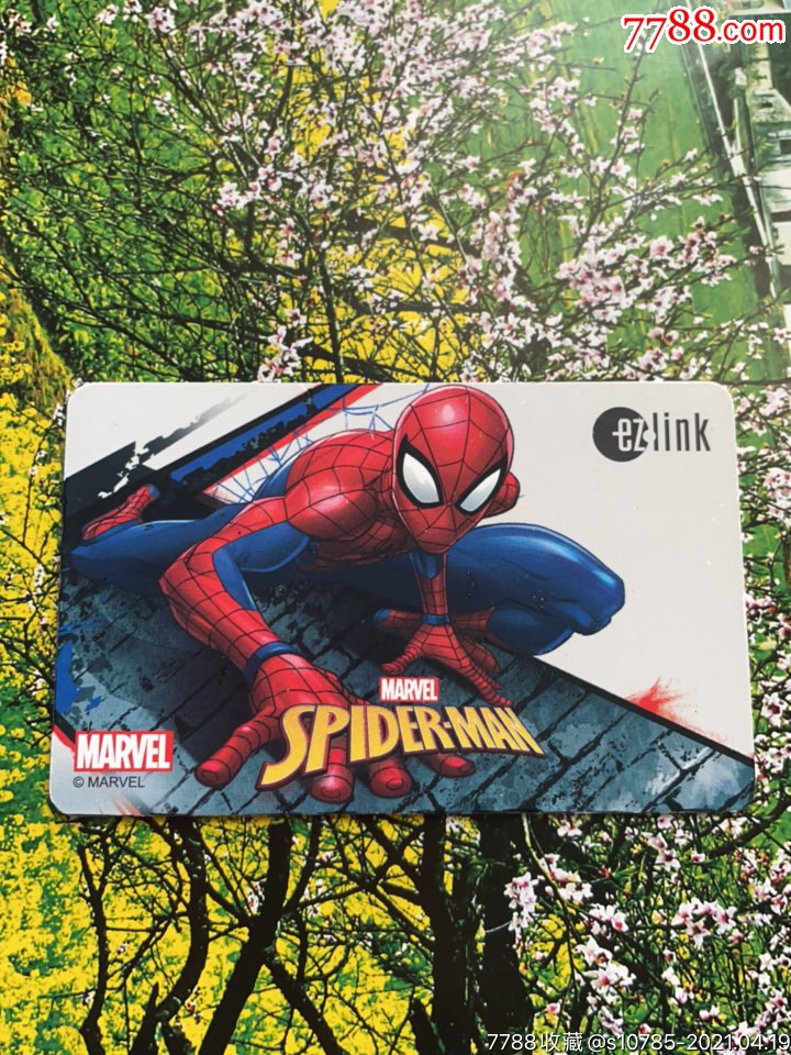 新加坡漫威电影联名卡-蜘蛛侠